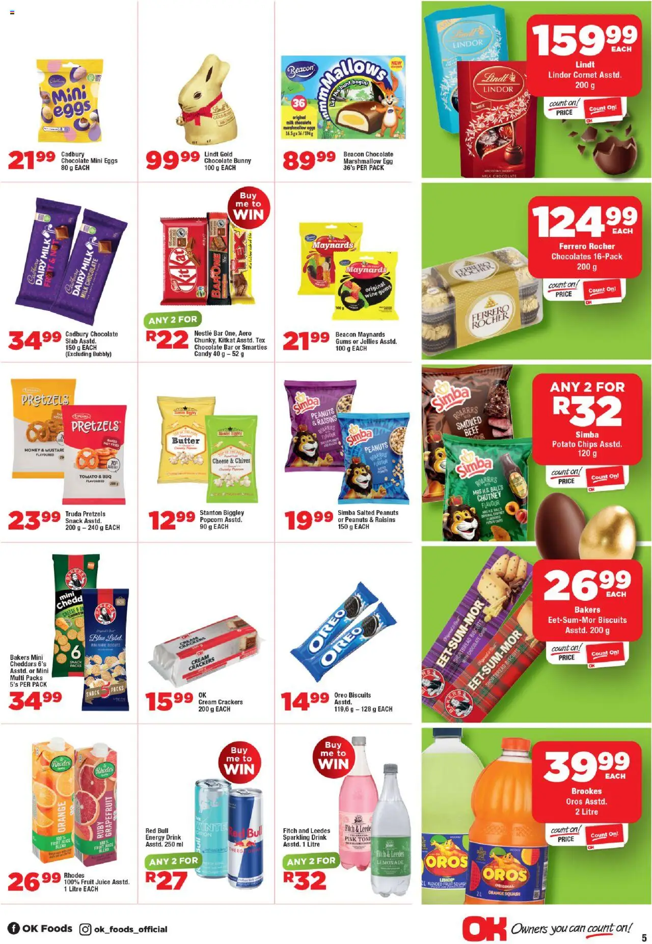 OK Foods - Kwazulu Natal - Easter Deals