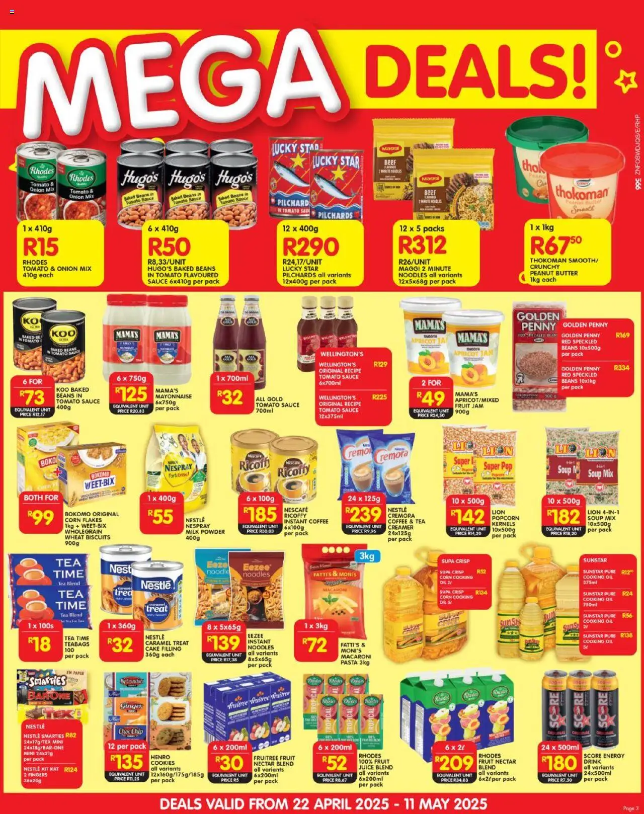 Shoprite KwaZulu-Natal - Cash & Carry Month-End Deals Durban & Mount Frere  (22/04/2025 - 11/05/2025) | 3