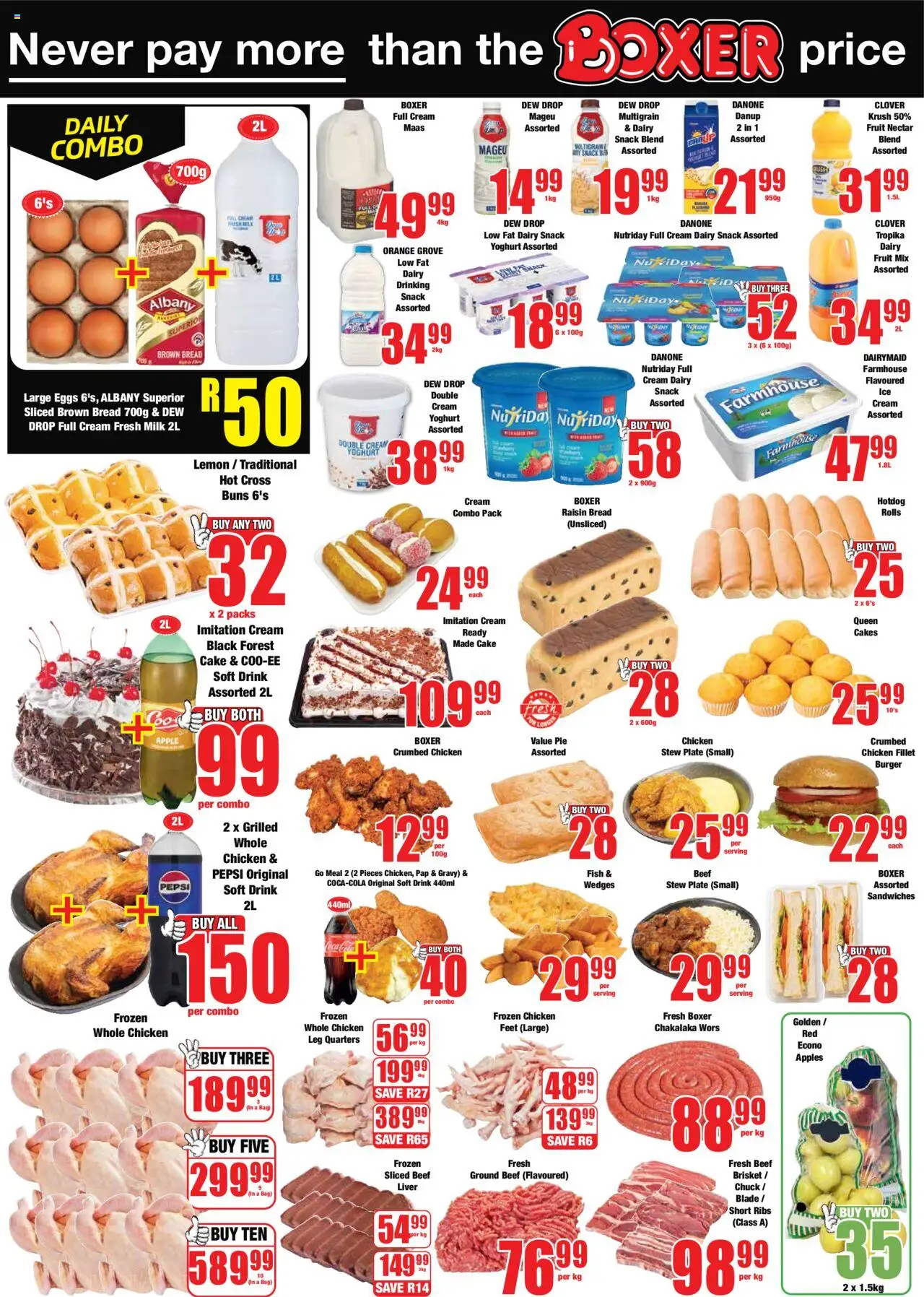 Boxer KwaZulu-Natal - Specials