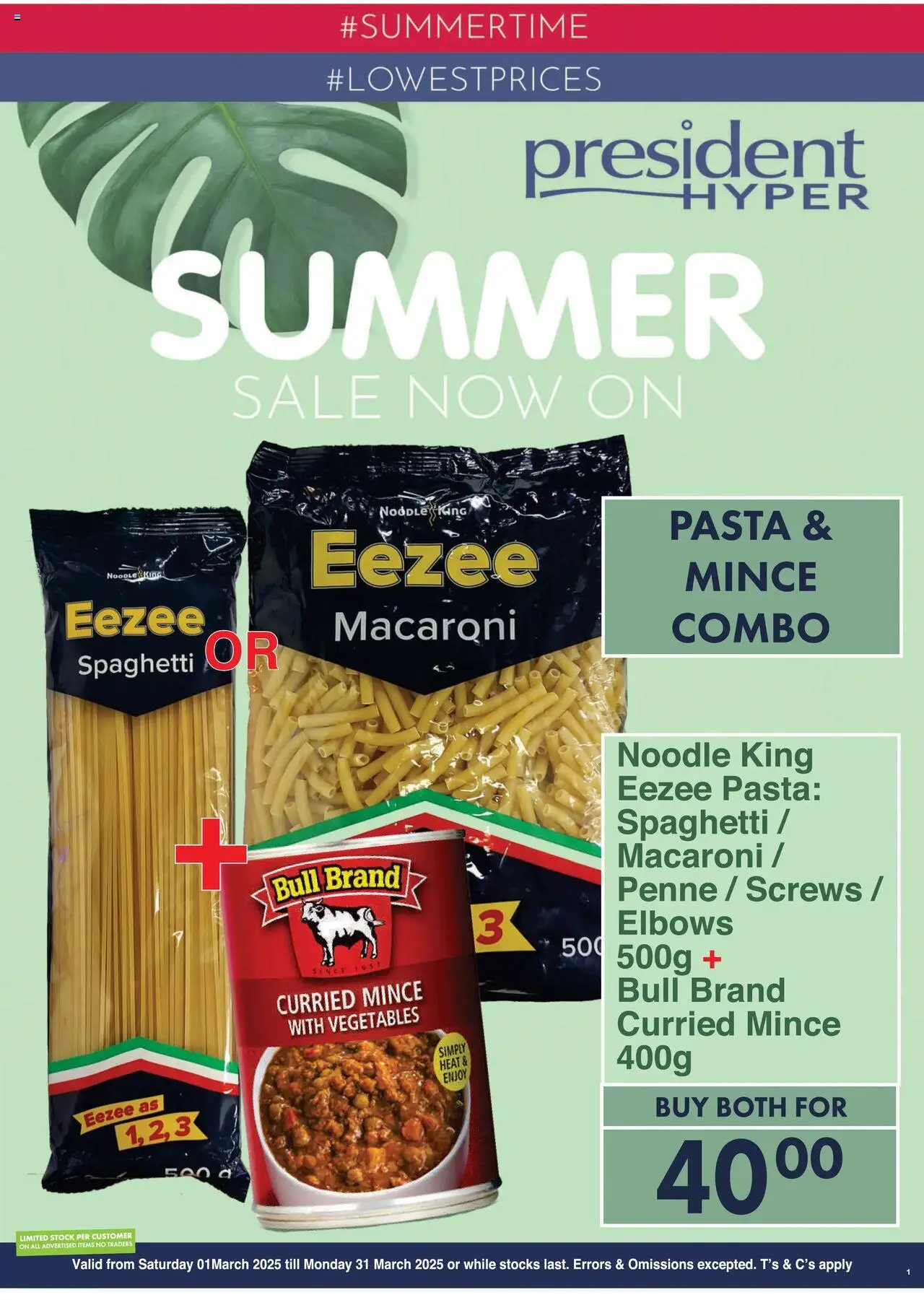 President Hyper Summer Sale