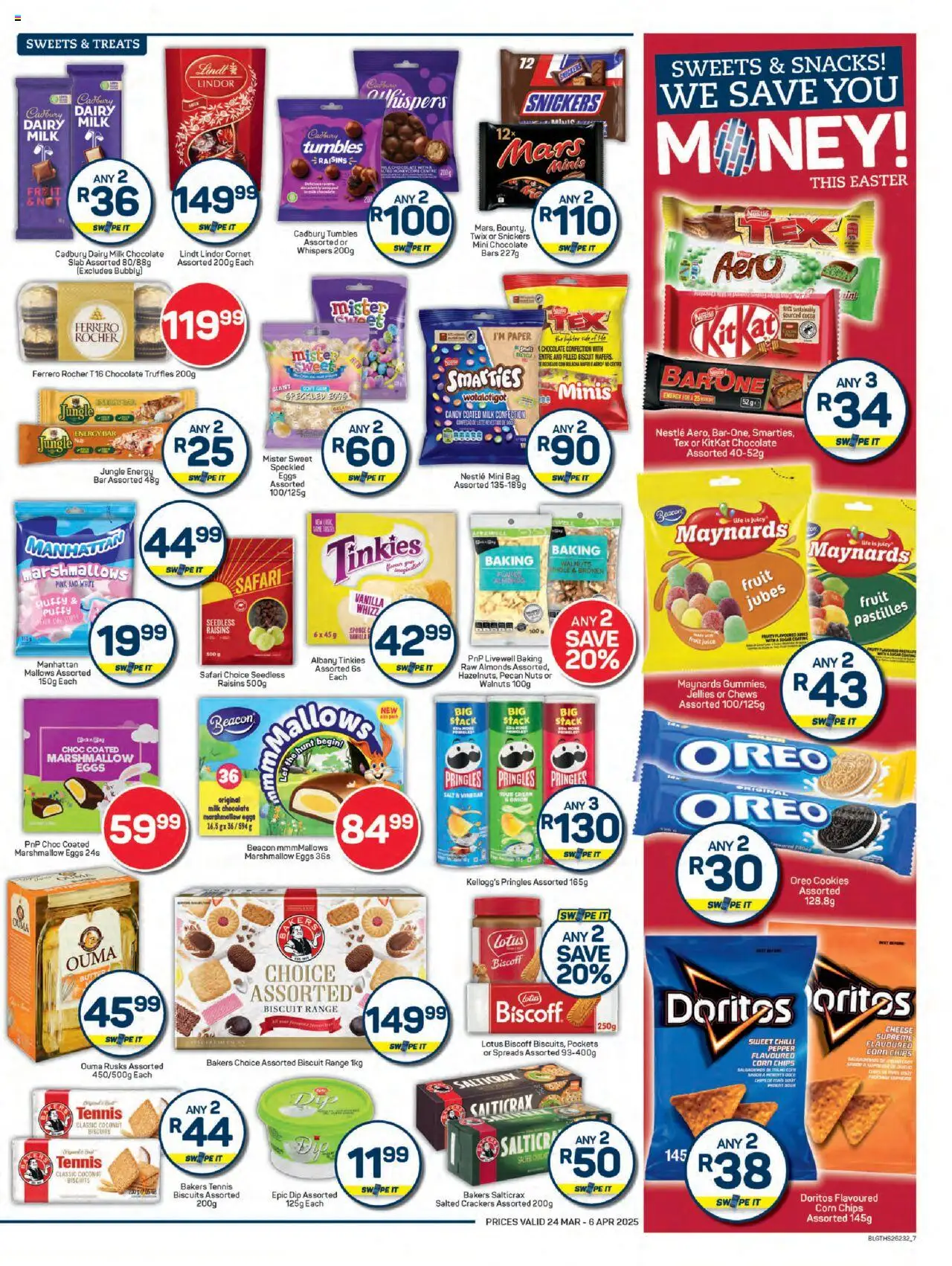 Pick n Pay Inland provinces - Easter Specials