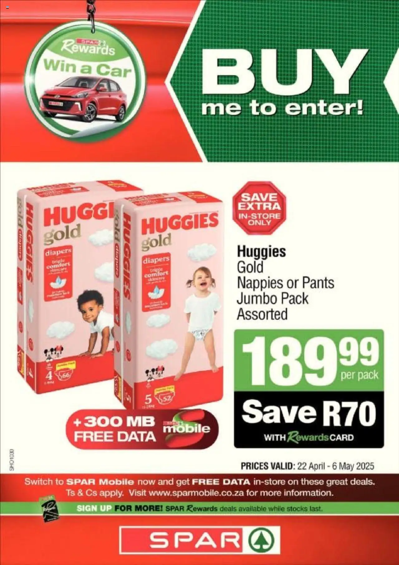 Superspar Specials (22/04/2025 - 06/05/2025) | 15