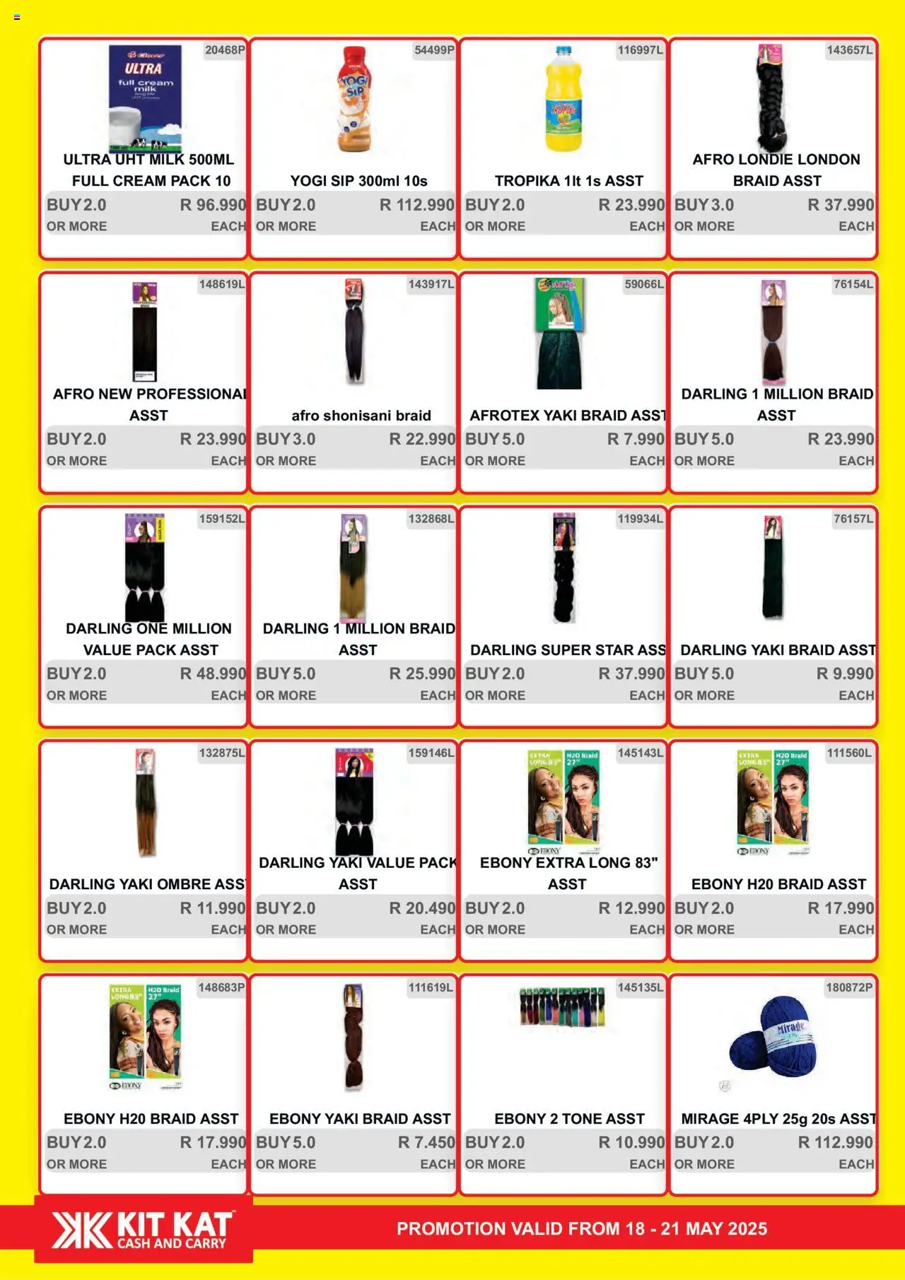 KIT KAT Cash & Carry Weekly Traders Special (15/05/2025 - 21/05/2025) | 13