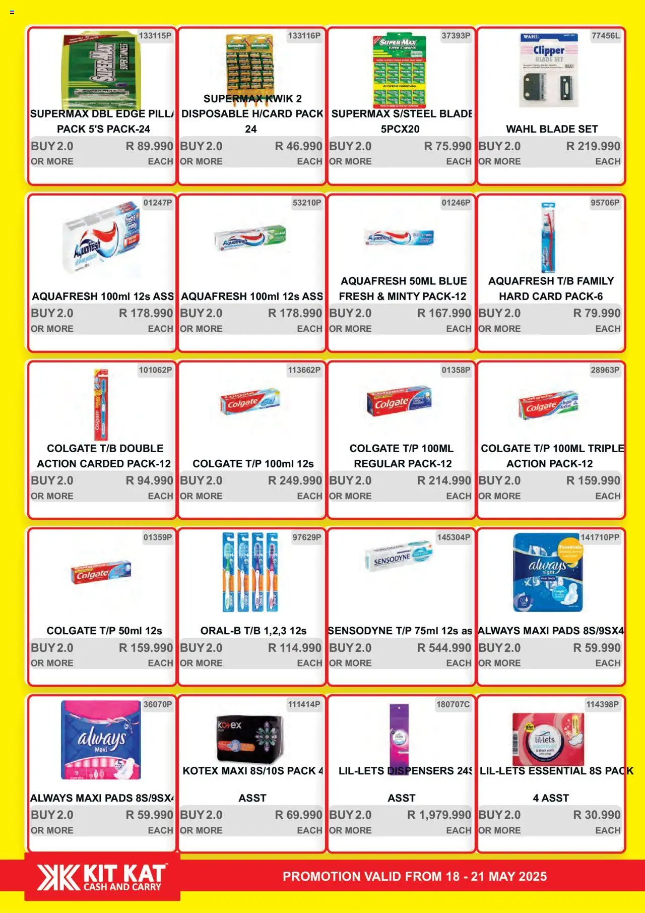 KIT KAT Cash & Carry Weekly Traders Special (15/05/2025 - 21/05/2025) | 23