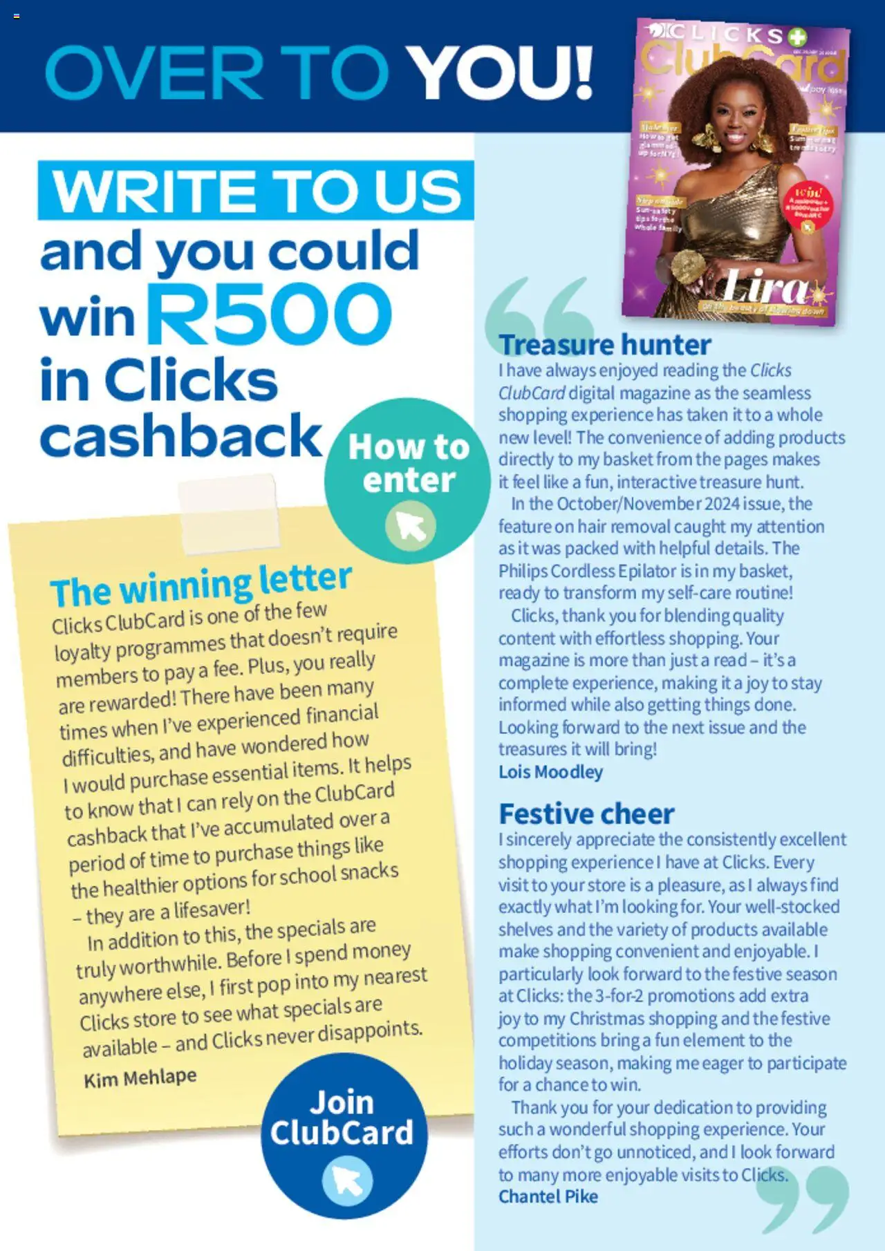 Clicks - Clubcard Magazine