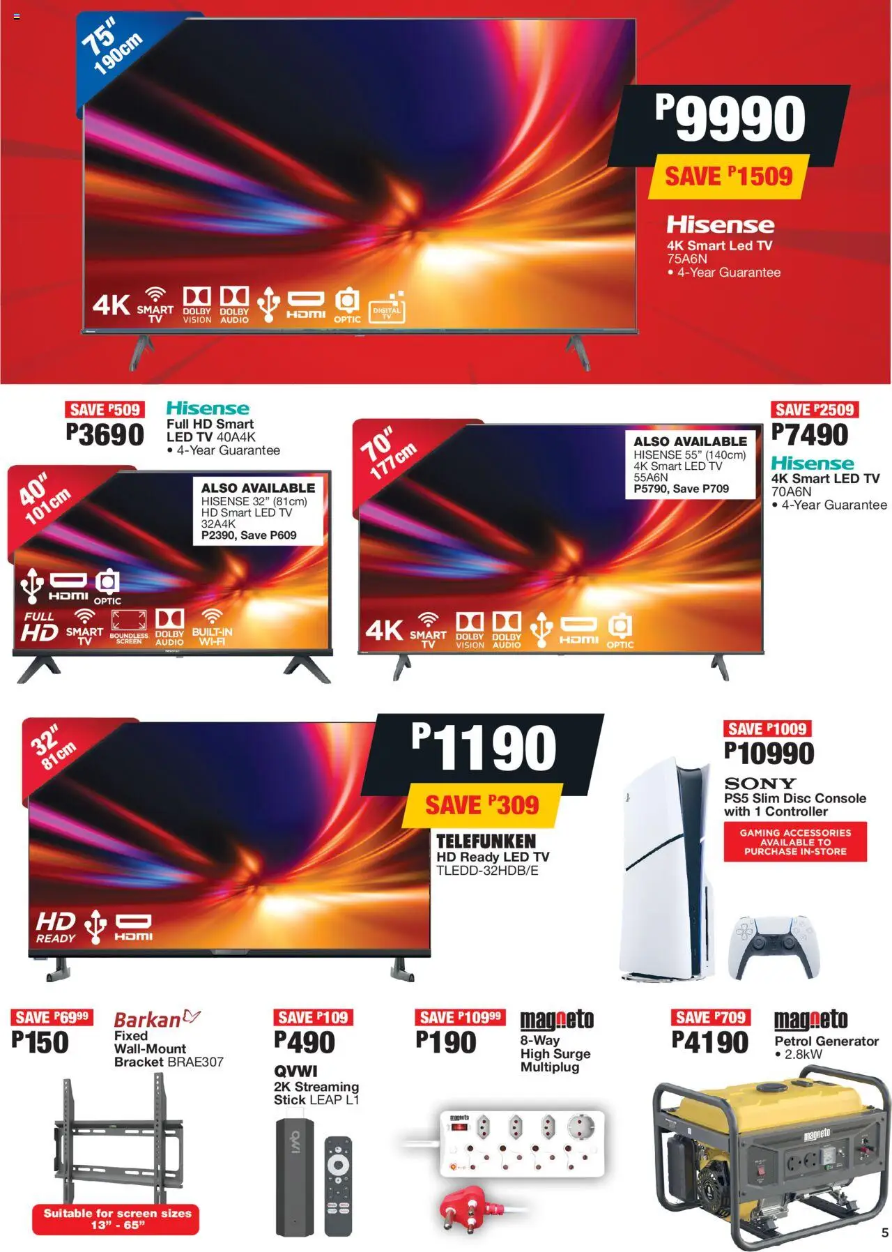 OK Furniture - Big Red Sale Catalogue Botswana  (28/05/2025 - 08/06/2025) | 5
