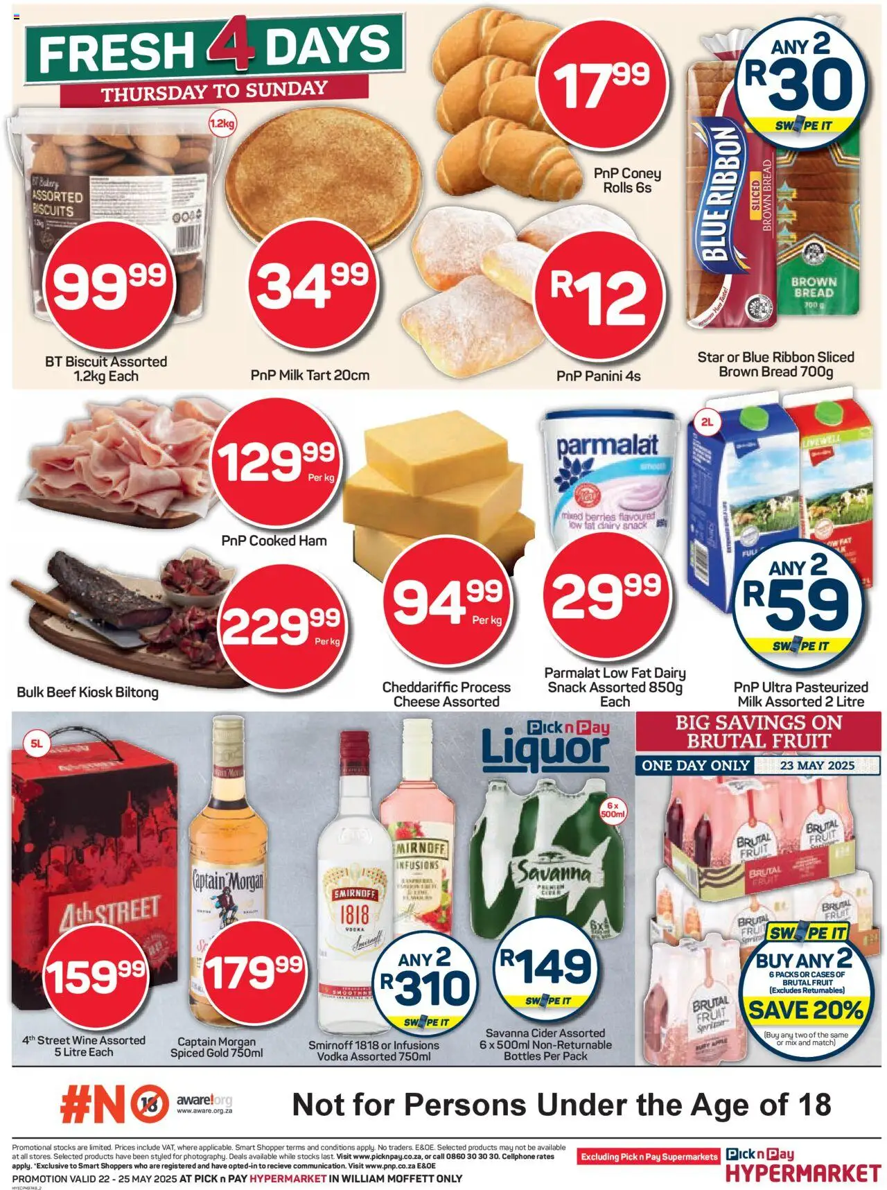 Pick n Pay Eastern Cape - Fresh 4 Days Specials (22/05/2025 - 25/05/2025) | 2