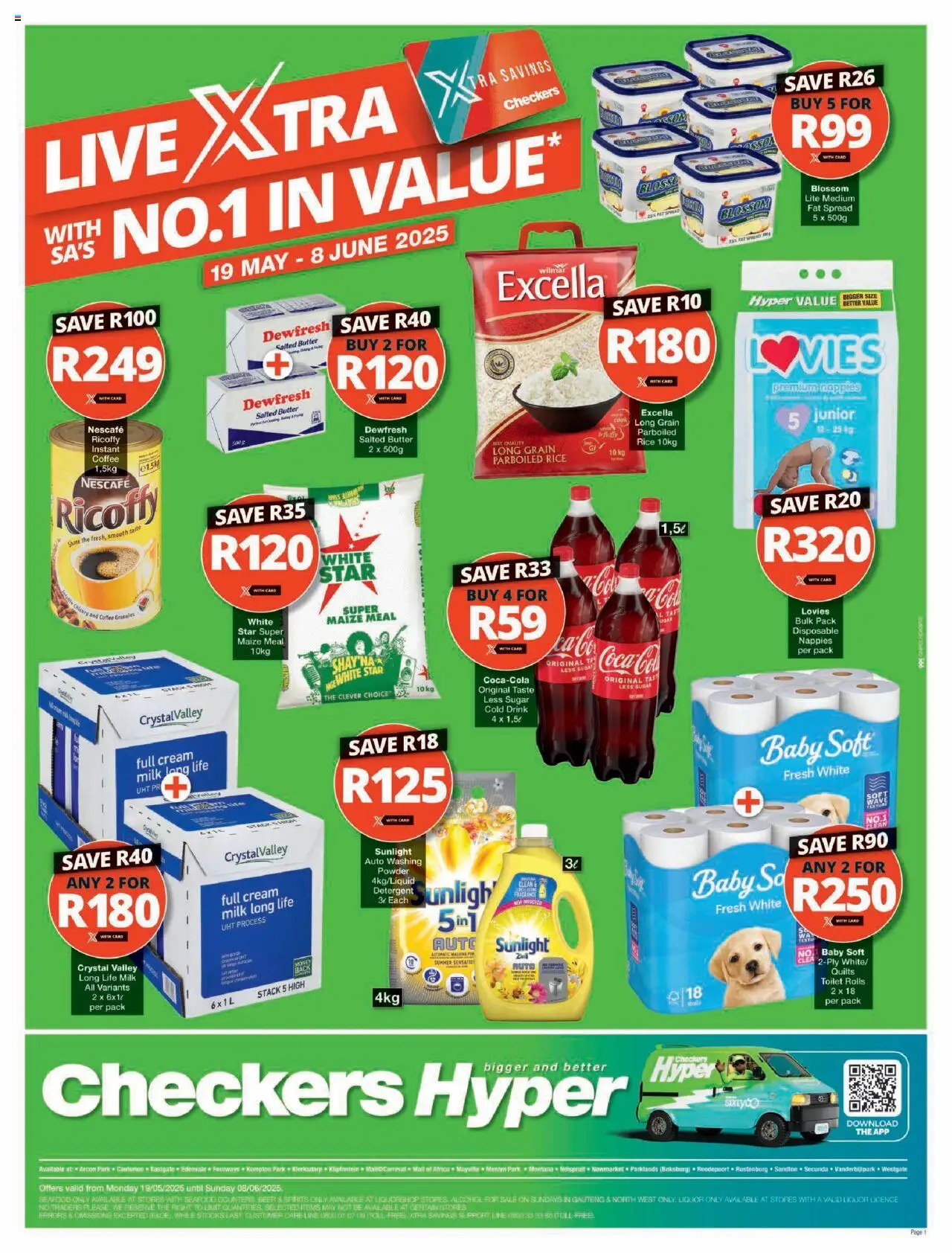 Checkers Gauteng - Hyper May Month-End Promotion (19/05/2025 - 08/06/2025) | 1