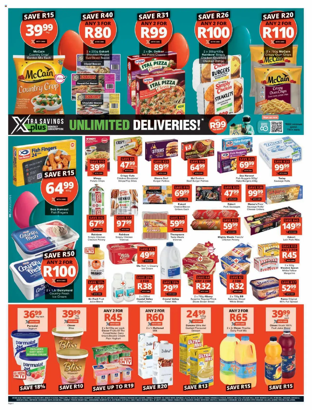 Checkers KwaZulu-Natal - April Mid-Month Promotion