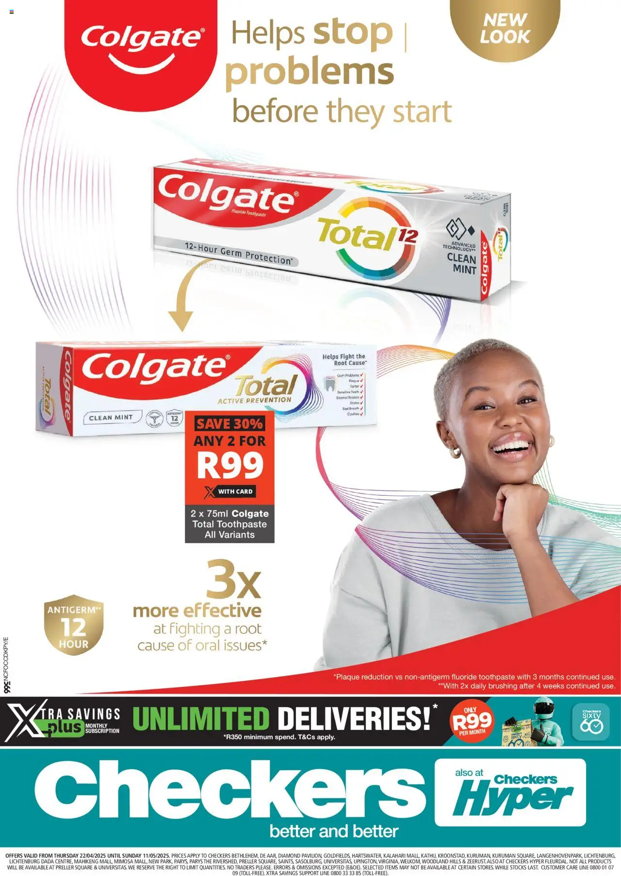 Checkers Northern Cape - Colgate Promotion (22/04/2025 - 11/05/2025) | 1