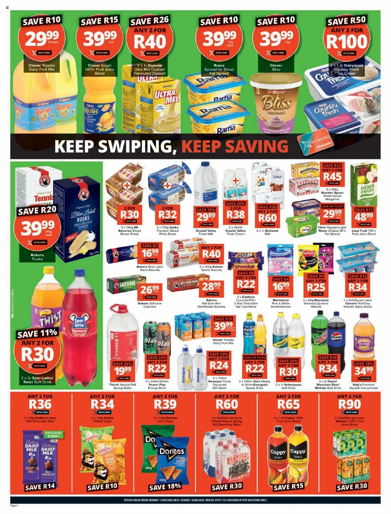 Checkers KwaZulu-Natal - Hyper Westown May Mid-Month Promotion (12/05/2025 - 18/05/2025) | 4