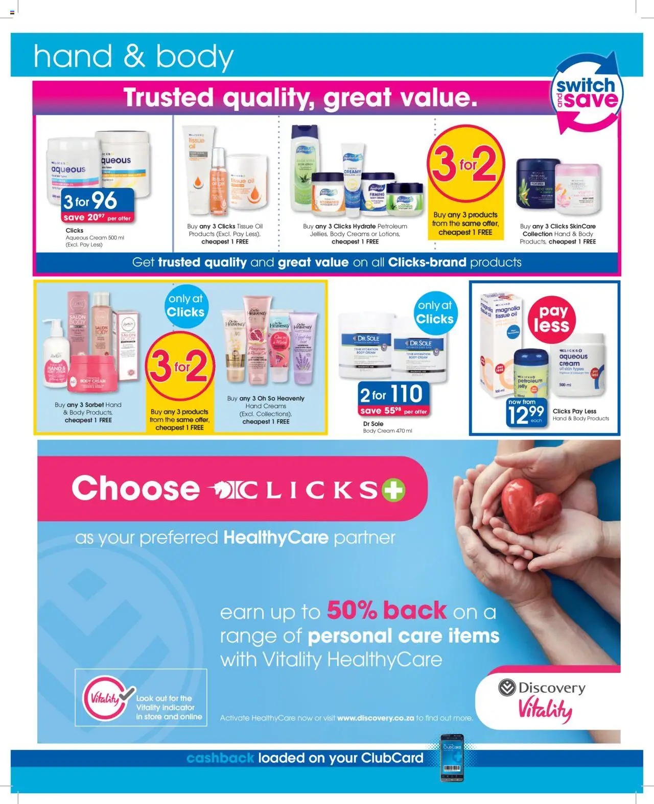 Clicks Specials (21/05/2025 - 04/06/2025) | 18