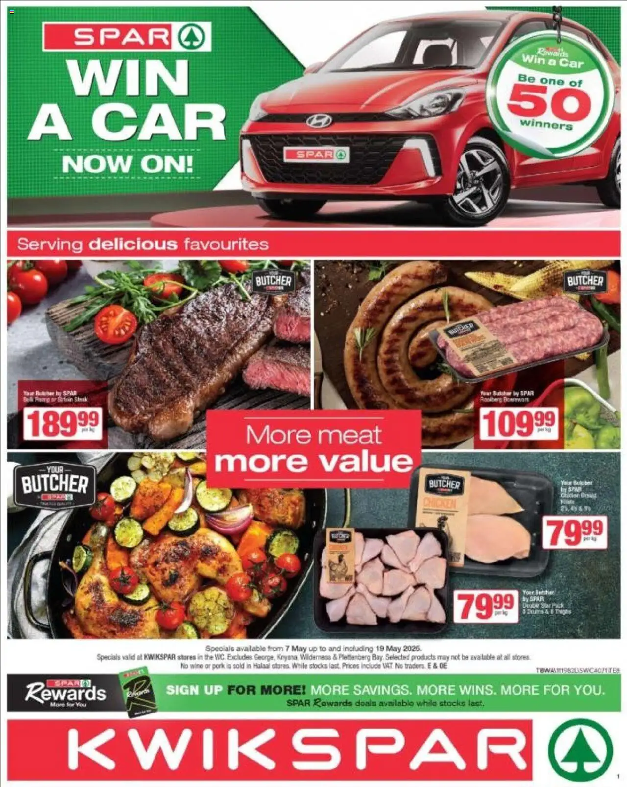 KWIKSPAR - Western Cape - Weekly Specials (07/05/2025 - 19/05/2025) | 1