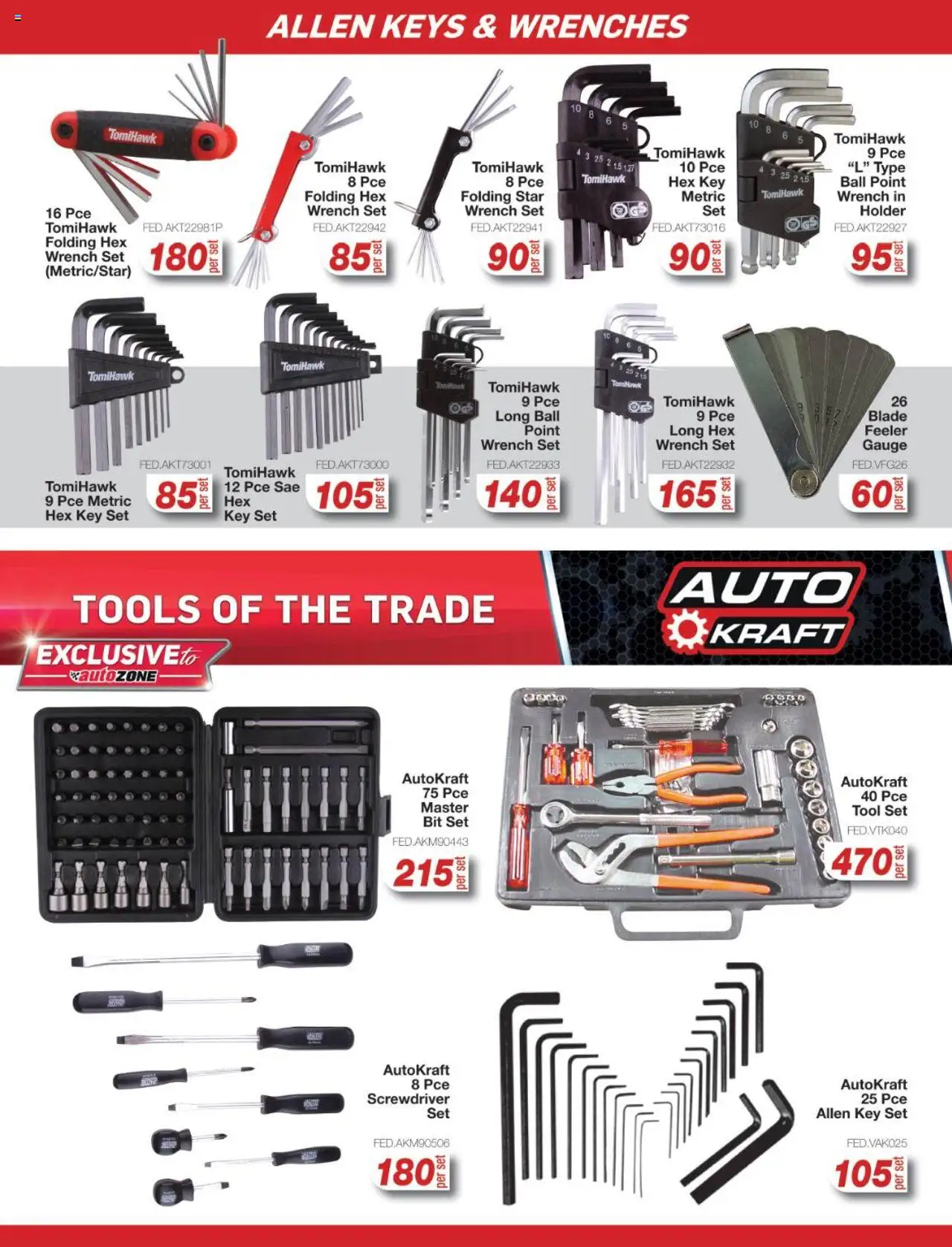 AutoZone Specials