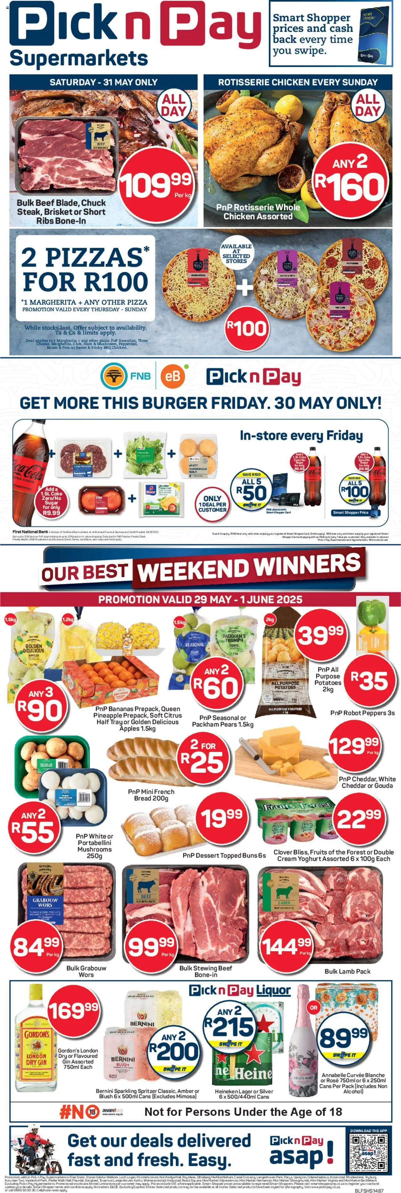 Pick n Pay Free State - Weekend Specials (29/05/2025 - 01/06/2025) | 1