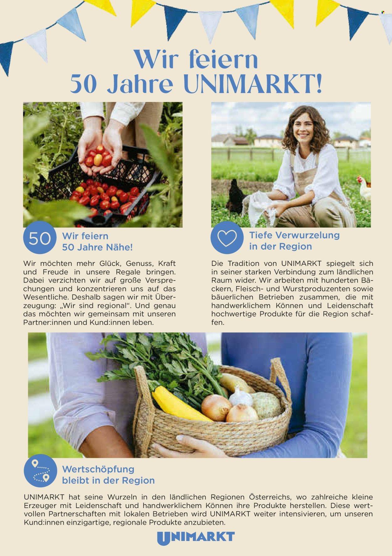 UNIMARKT Flugblatt