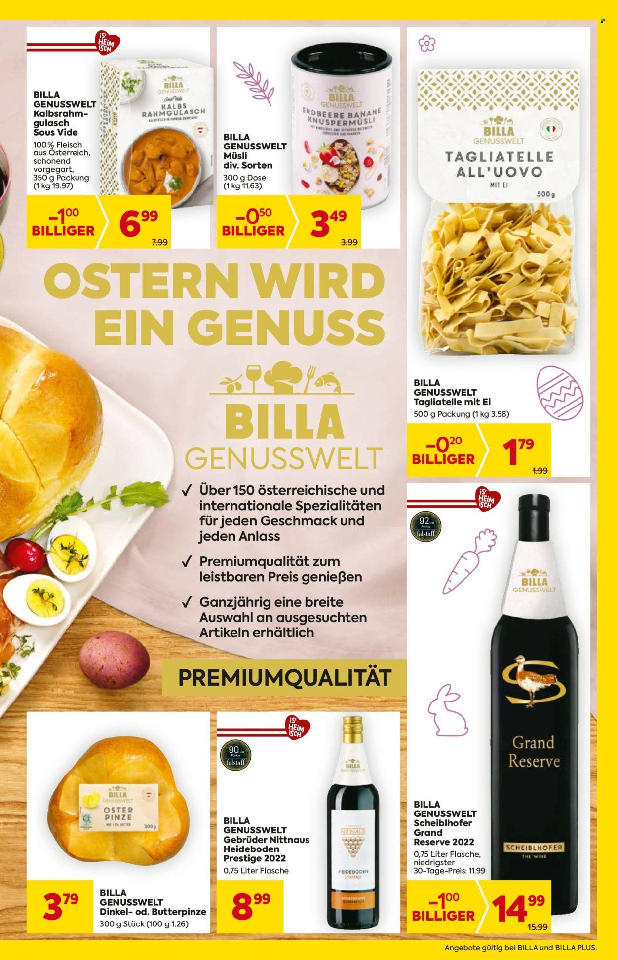 Billa Flugblatt