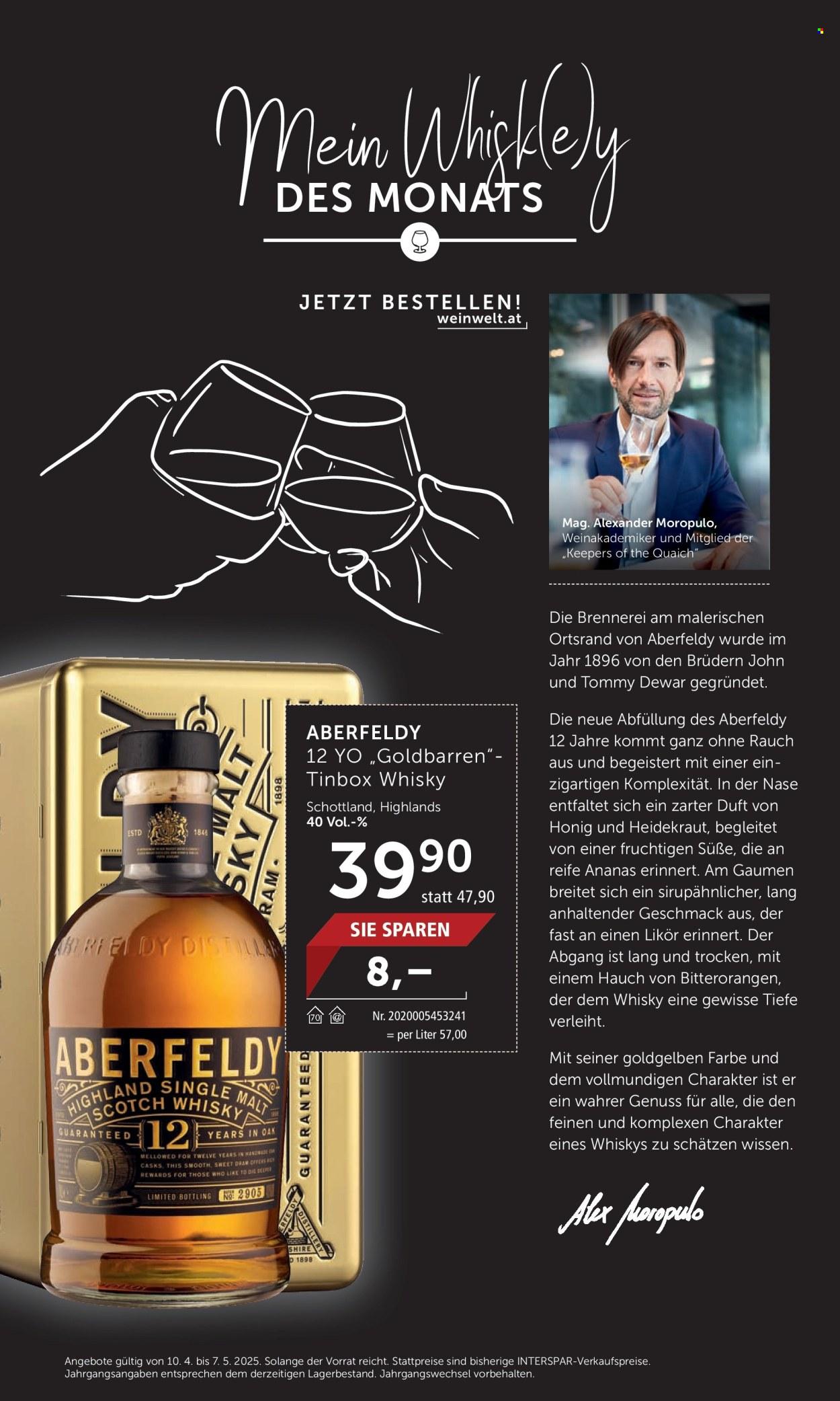 INTERSPAR Flugblatt: Weinwelt Bestseller 02025