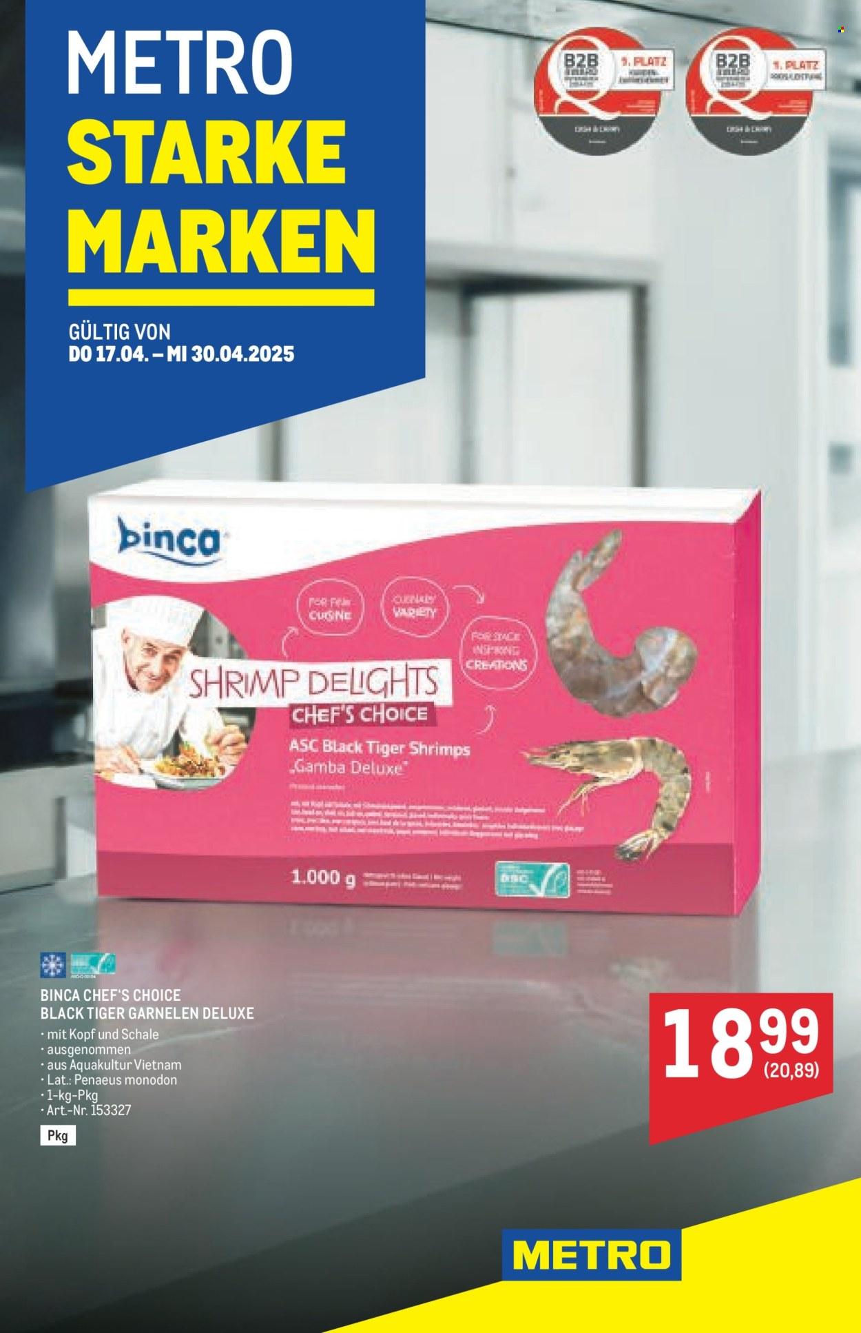 Metro Flugblatt: Starke Marken