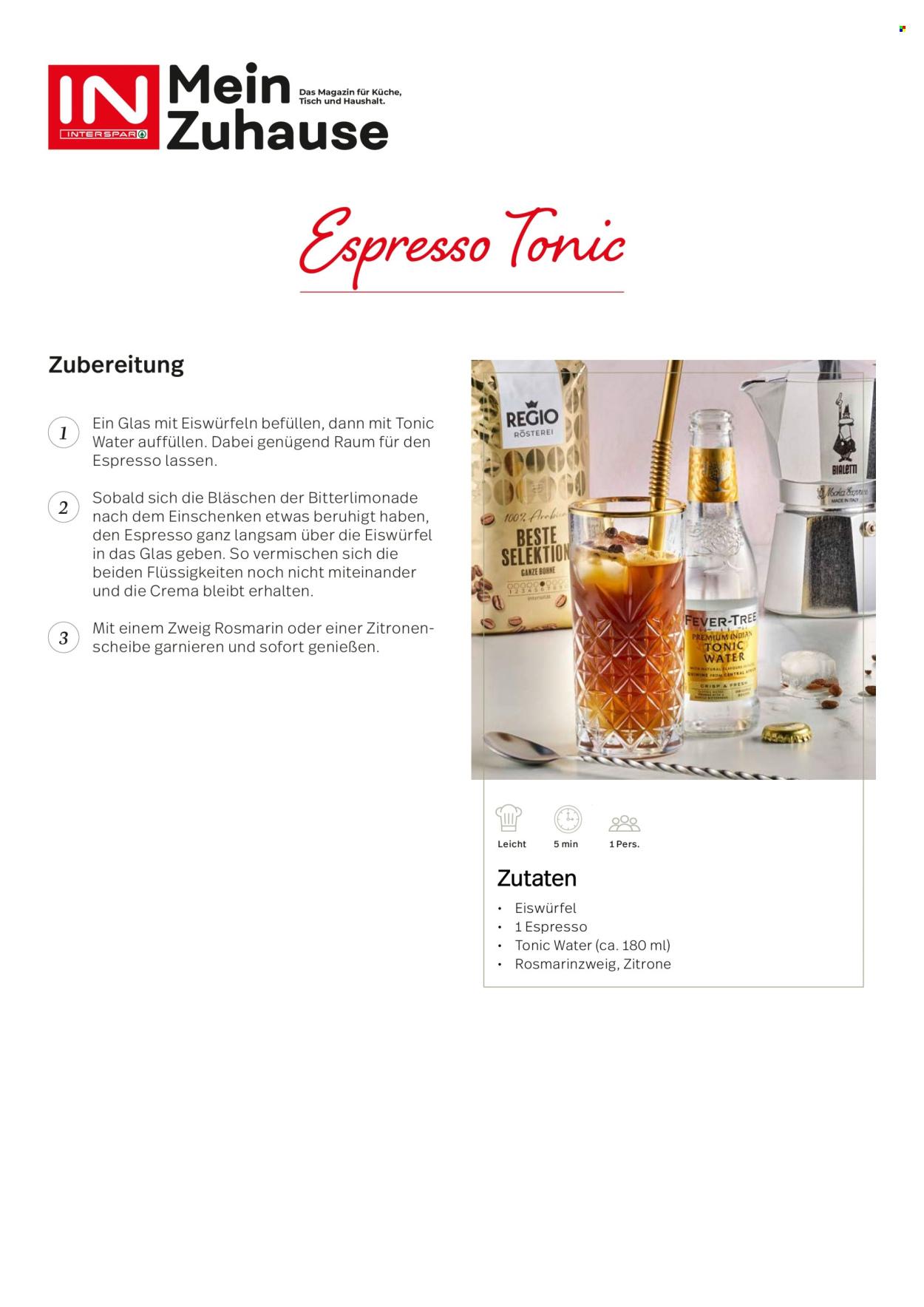INTERSPAR Flugblatt: Mein Zuhause Rezeptbuch Sommer 2025