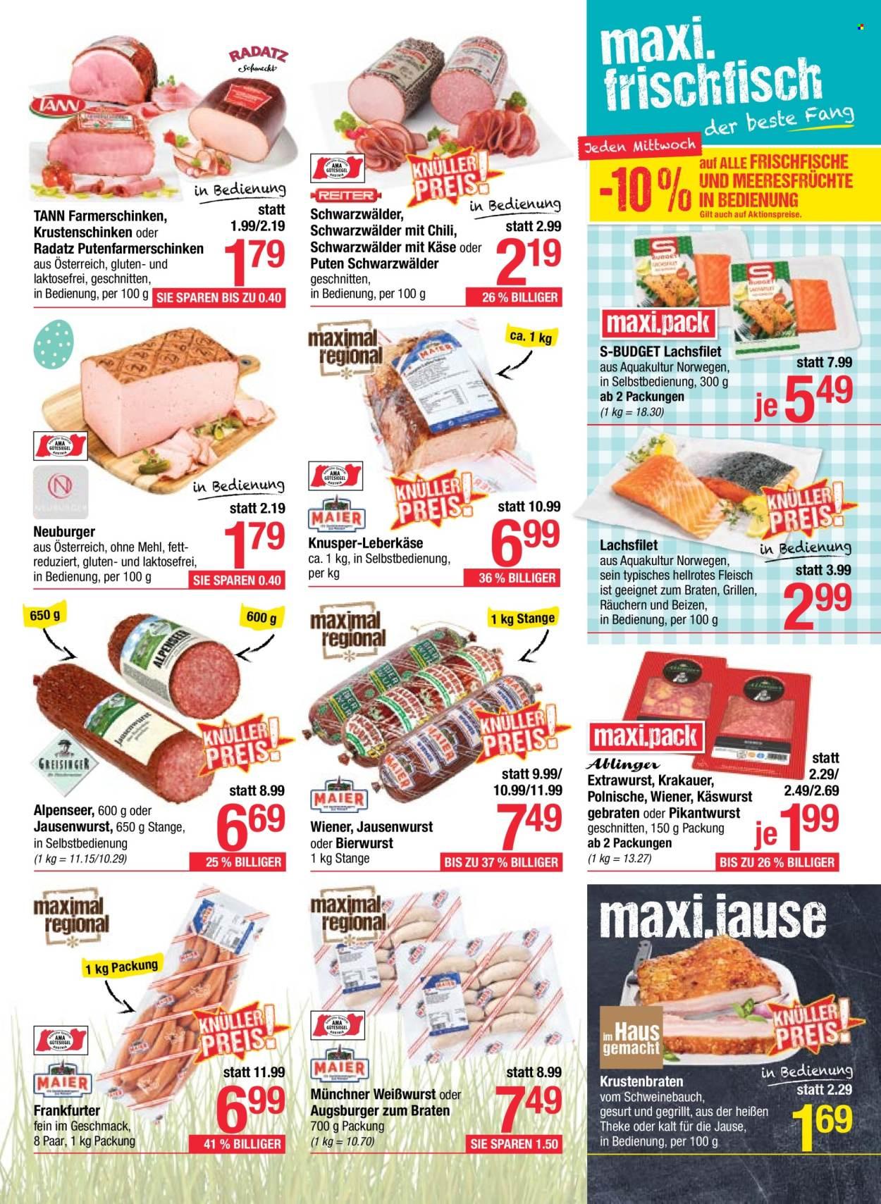Maximarkt Flugblatt