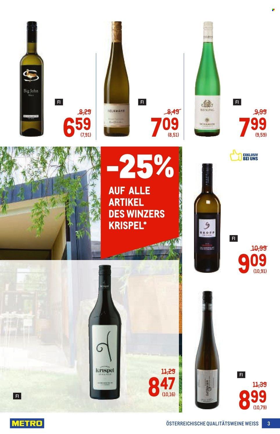 Metro Flugblatt: Wein Spirituosen (2025-05-29 - 2025-06-25)