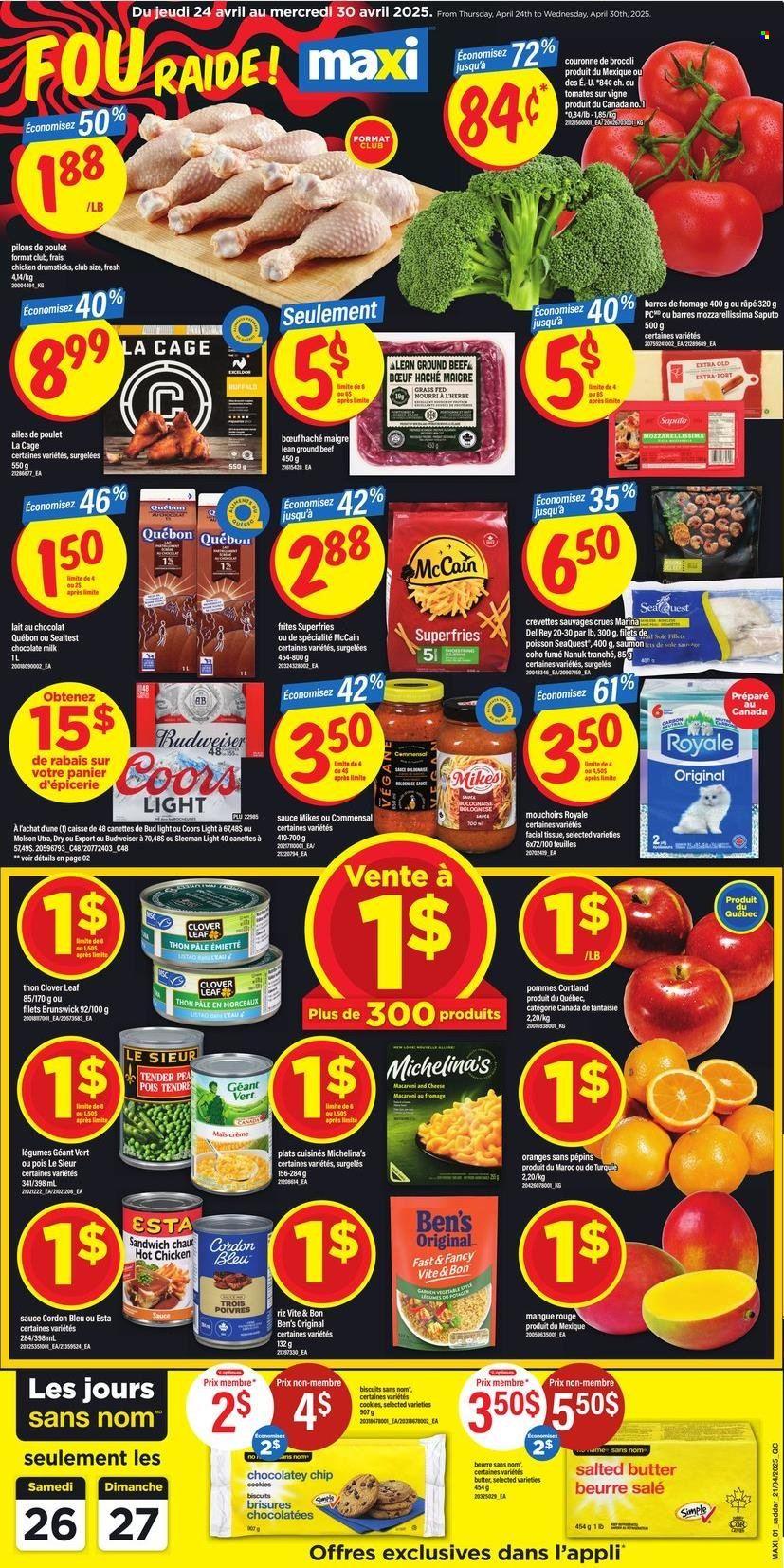 Maxi flyer: Circulaire hebdomadaire