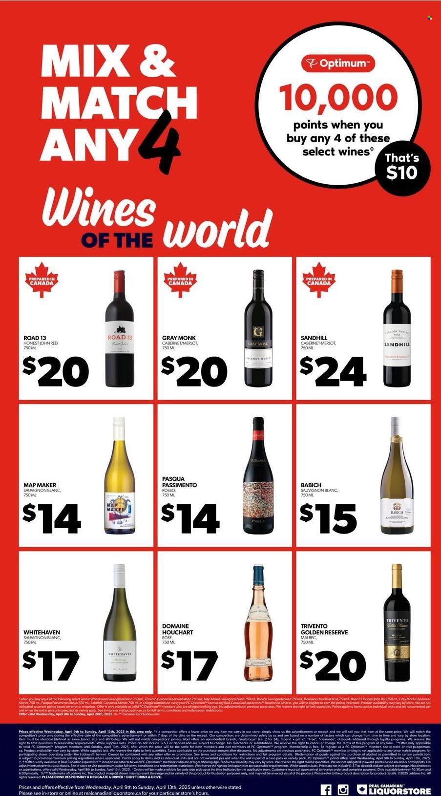 Real Canadian Liquorstore flyer: External Run