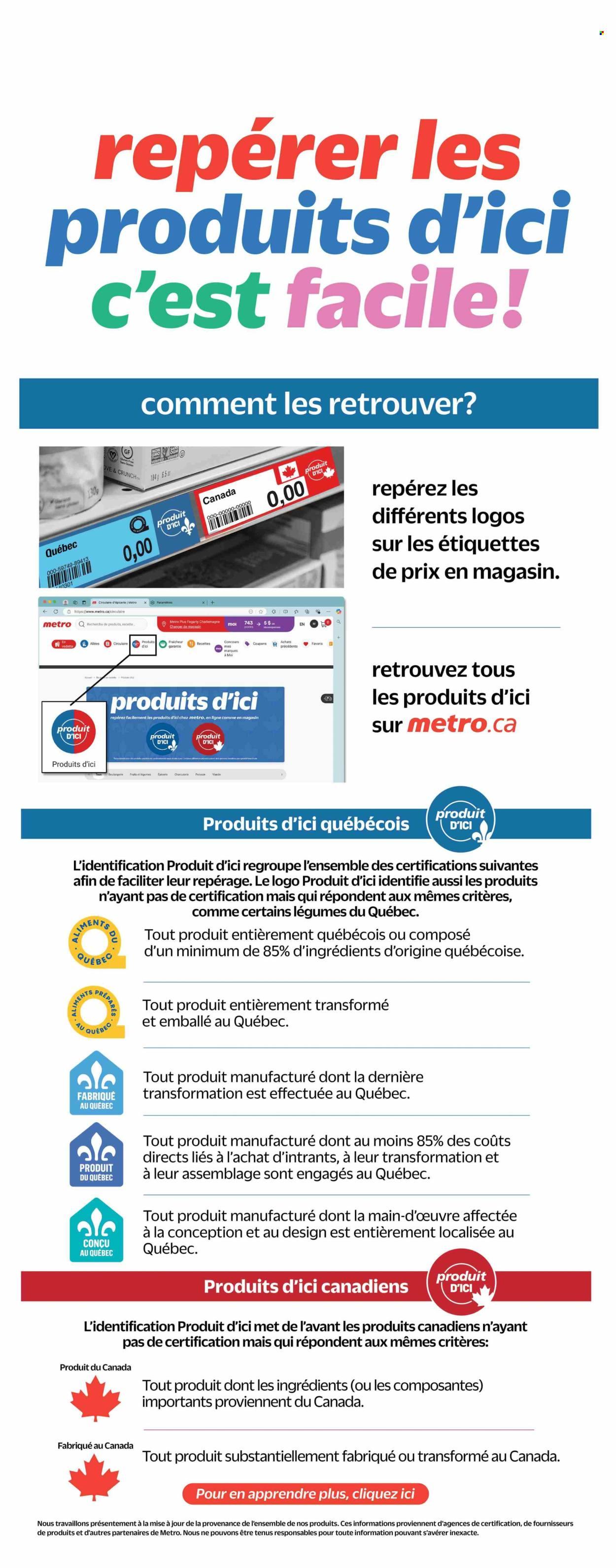 Metro flyer: Weekly Flyer