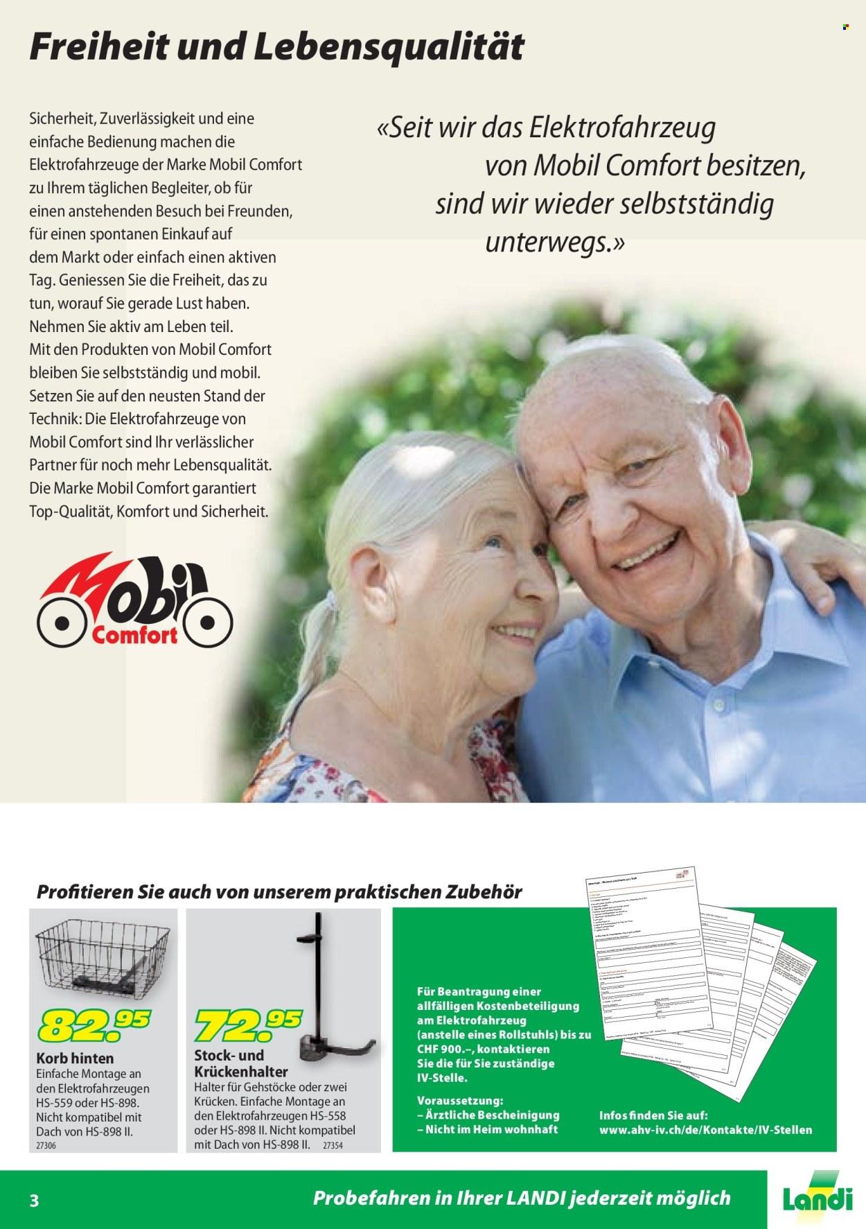 Landi Prospekt: Mobil Comfort