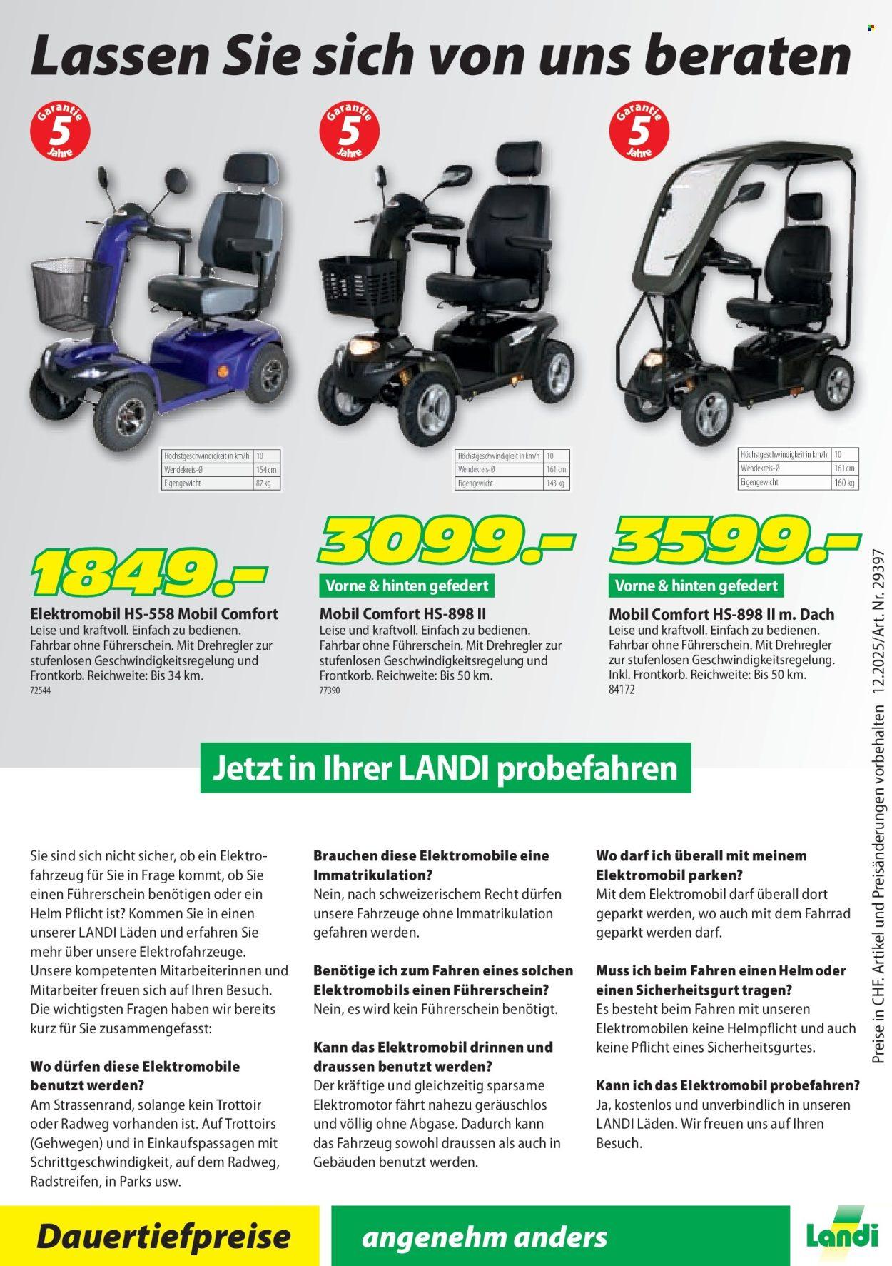 Landi Prospekt: Mobil Comfort