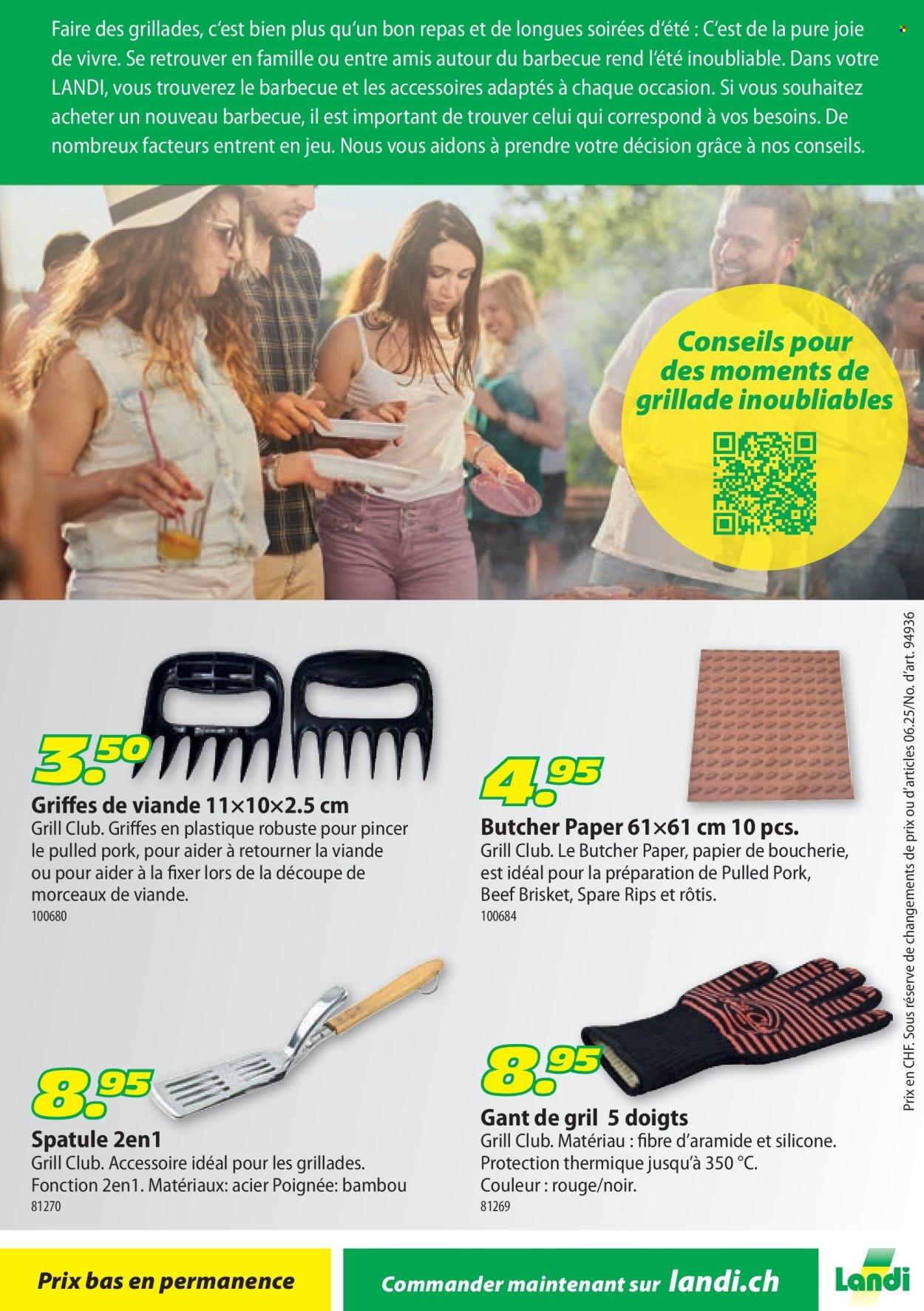 Landi Prospekt: Gril/BBQ Grill Club