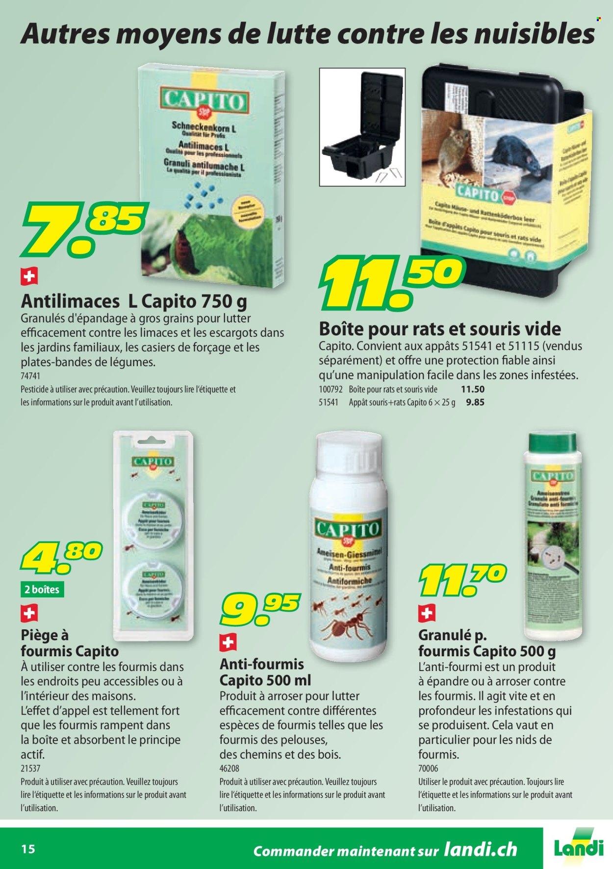 Landi Prospekt: Pesticides et engrais