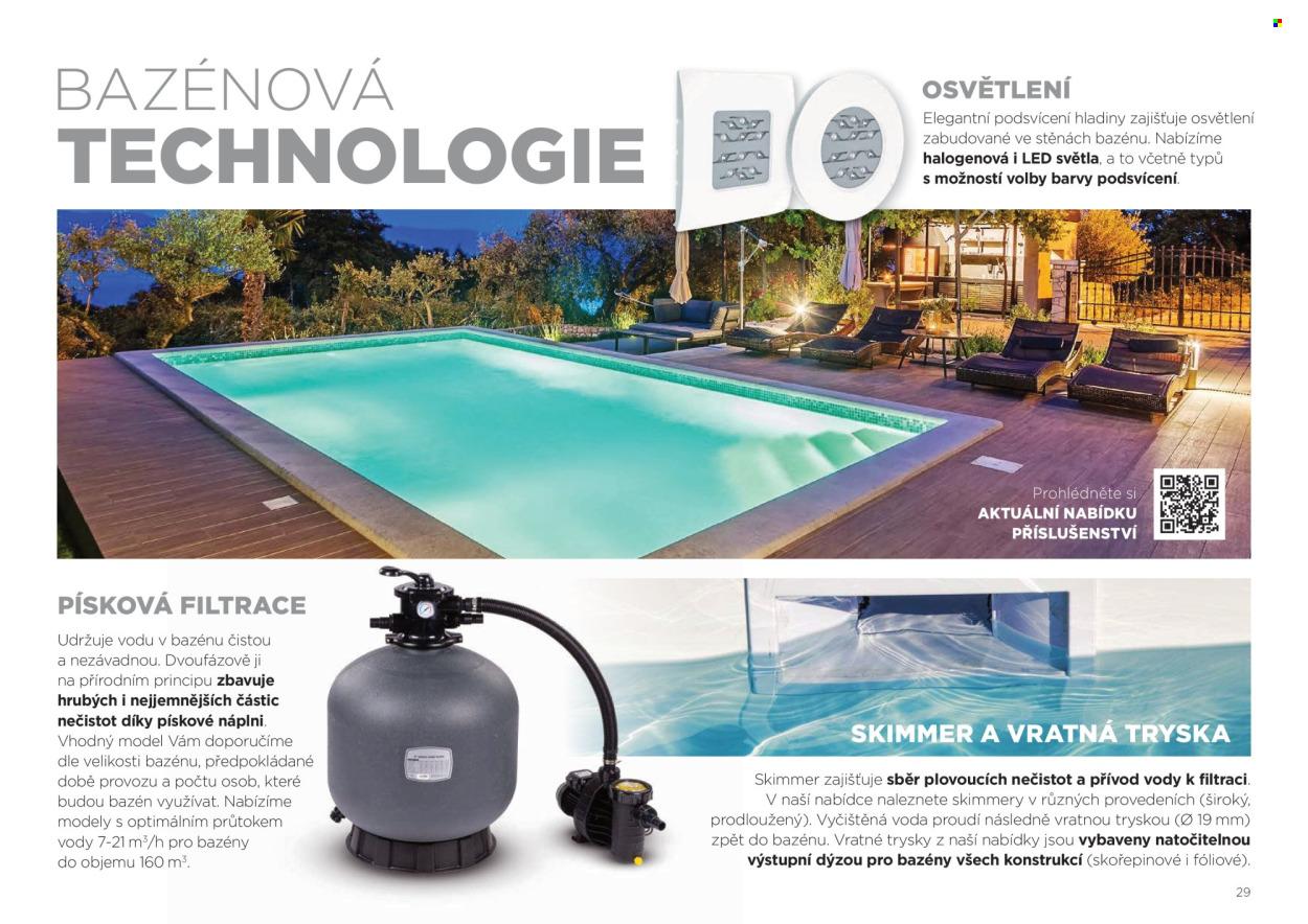 Leták: Katalog prémiových bazénů