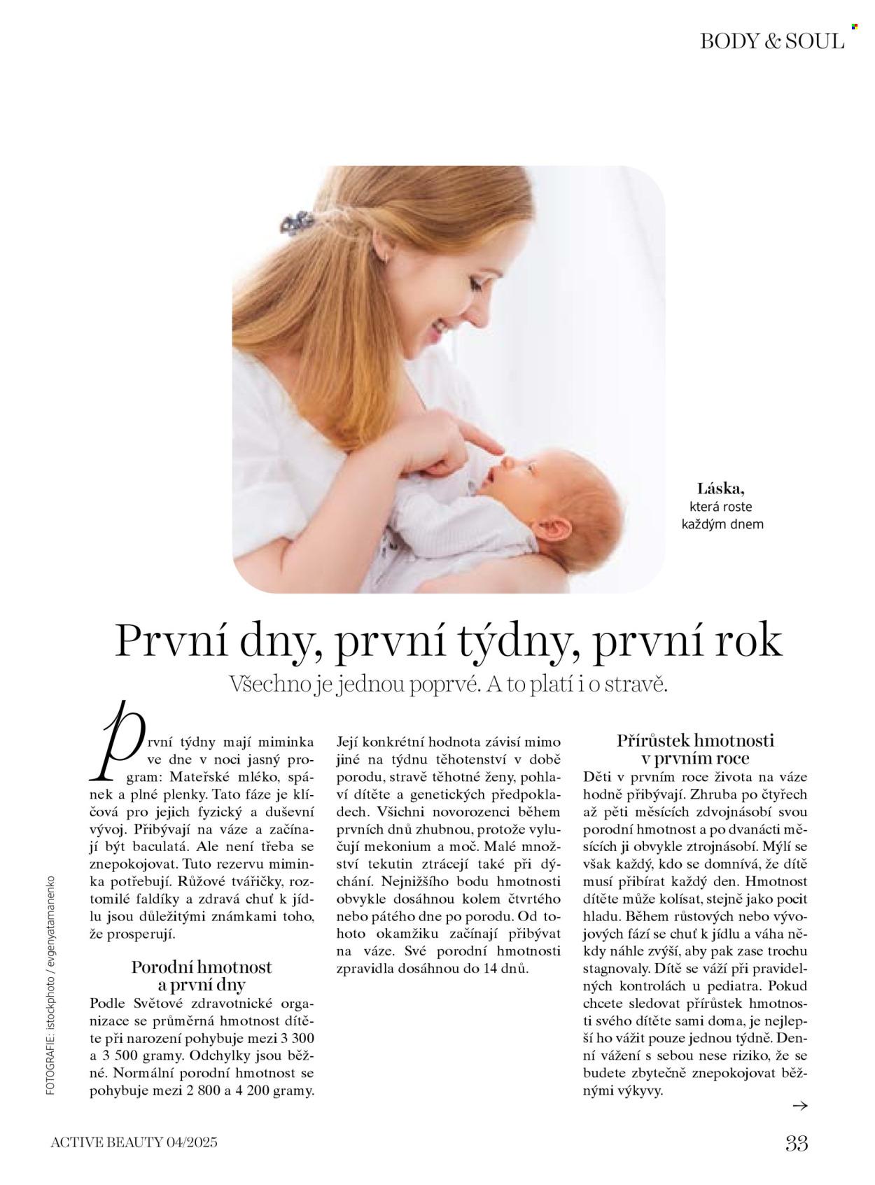 Leták: Active beauty