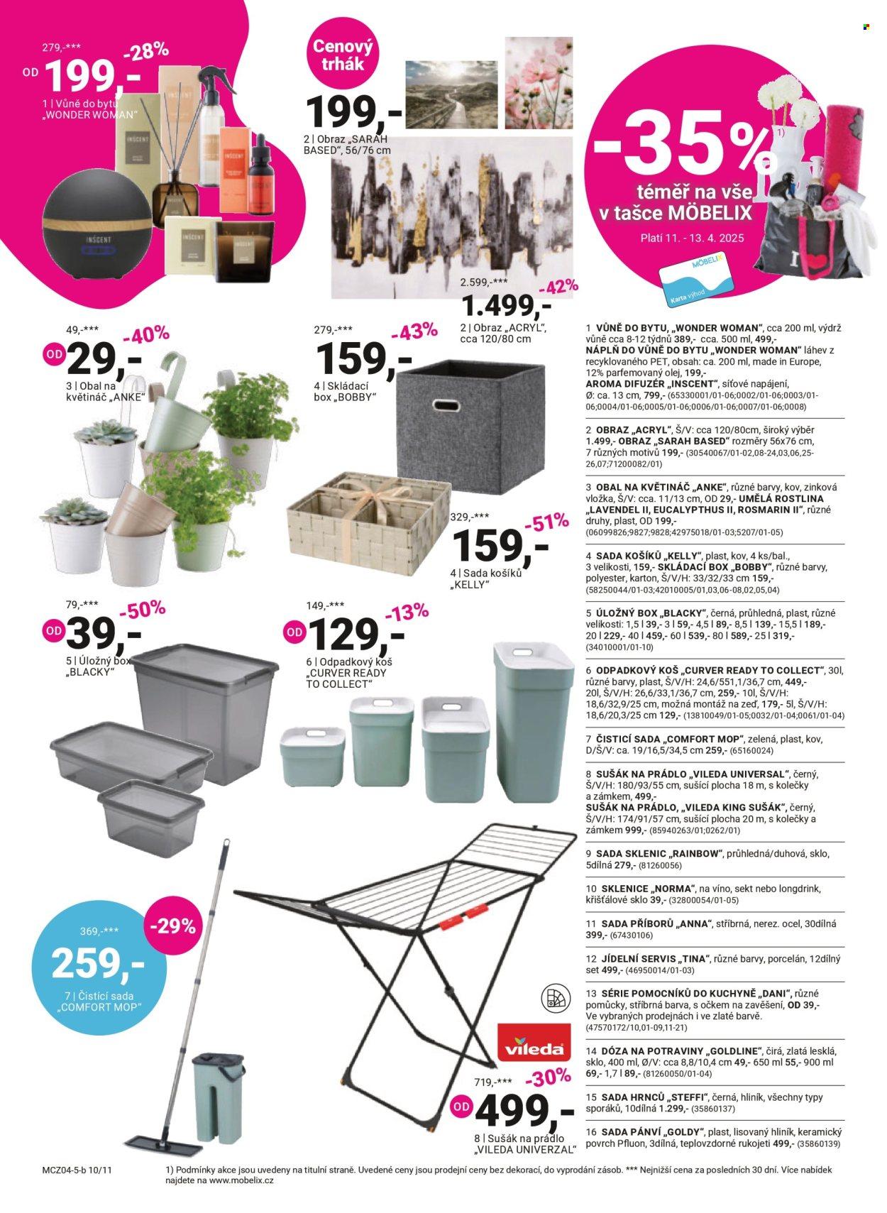 Leták: -35% téměř na vše v tašce