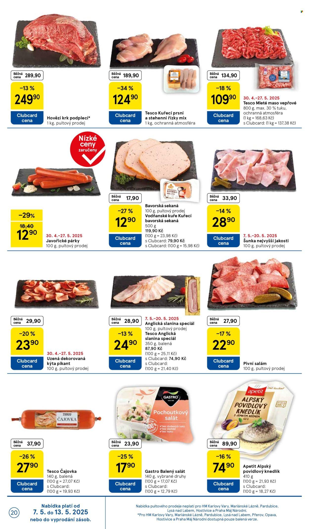 Leták: Clubcard šetří peníze. (2025-05-07 - 2025-05-13)
