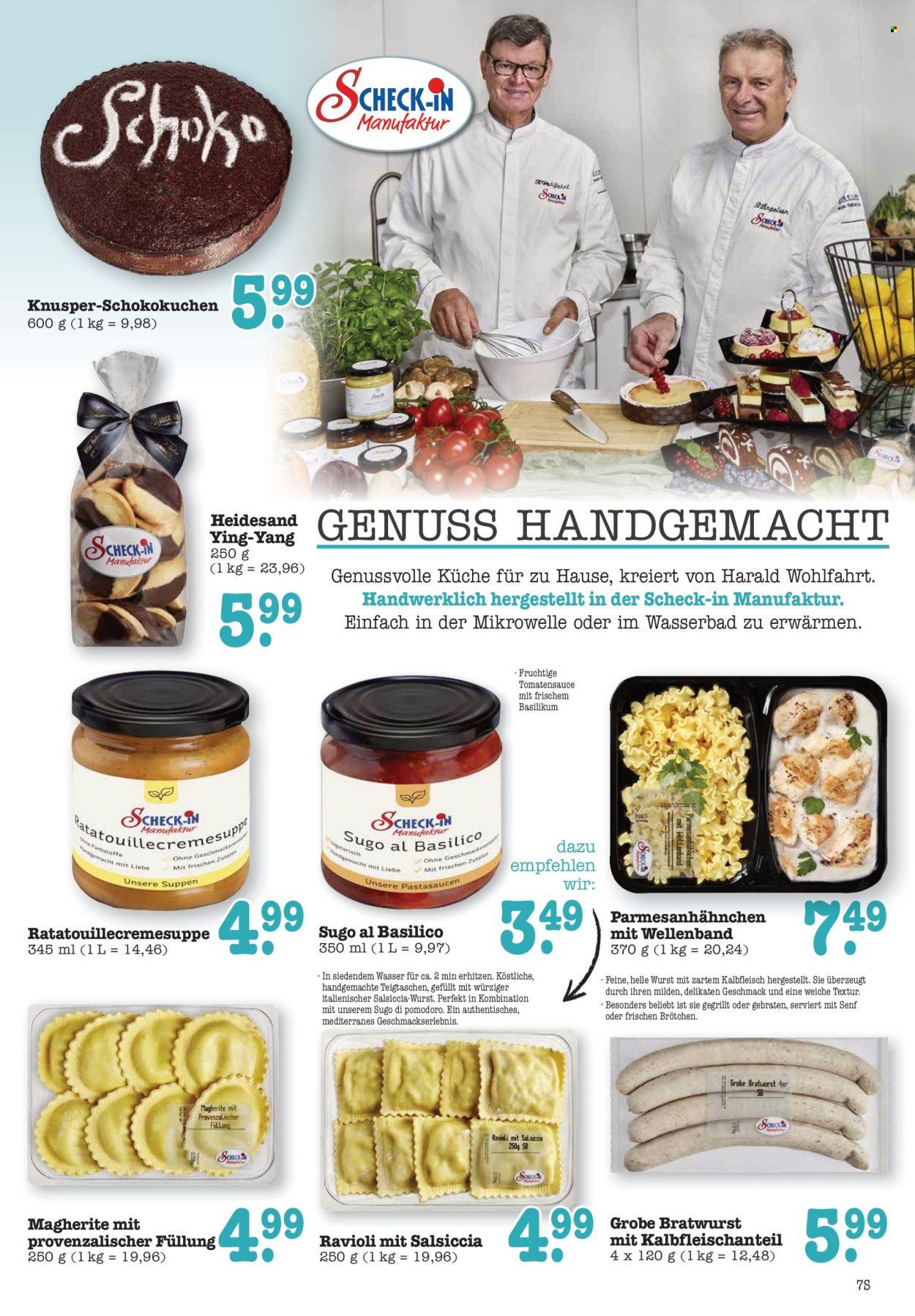 Scheck:in Prospekt