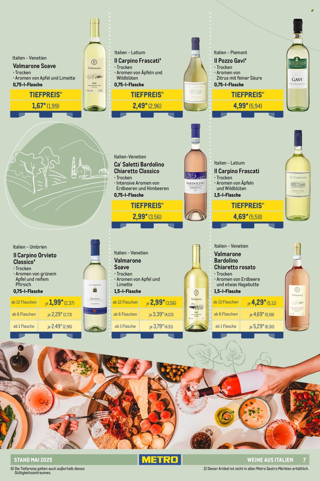 Metro Prospekt: Hauswein-Katalog