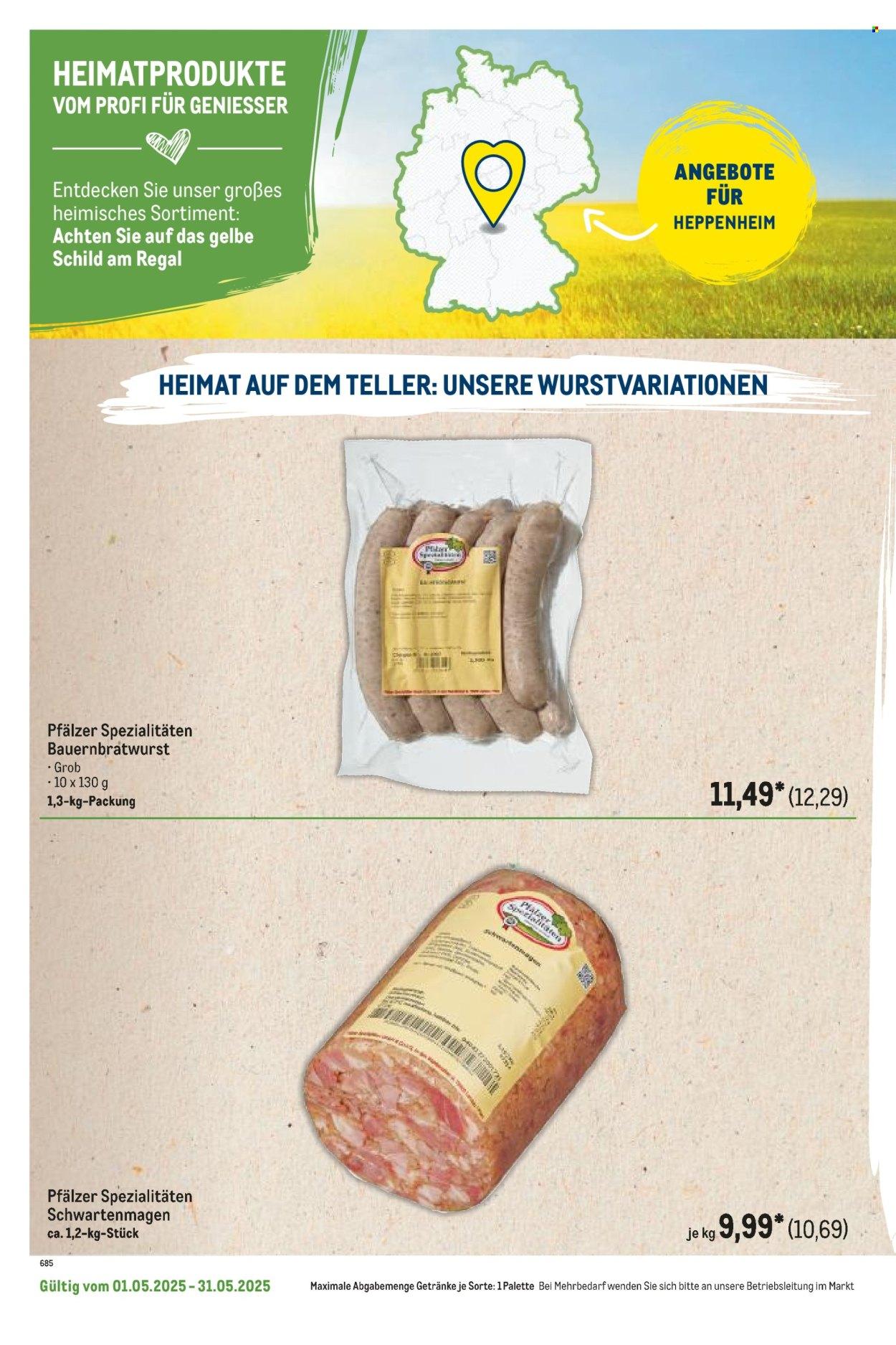 Metro Prospekt: Regionaler Flyer (2025-05-01 - 2025-05-31)