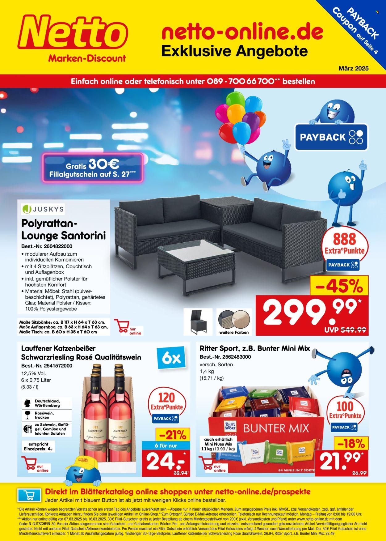 Netto Marken:Discount Prospekt - Online-Angebote März