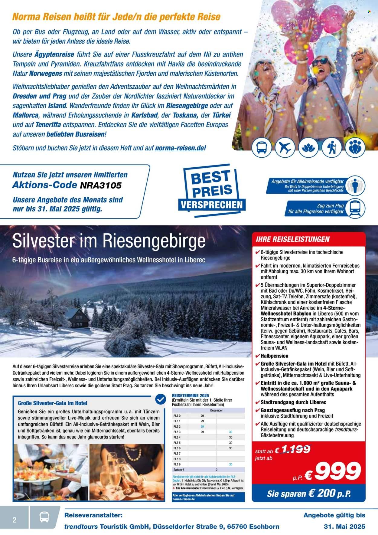 Norma Prospekt: Reisen (2025-05-01 - 2025-05-31) | 2