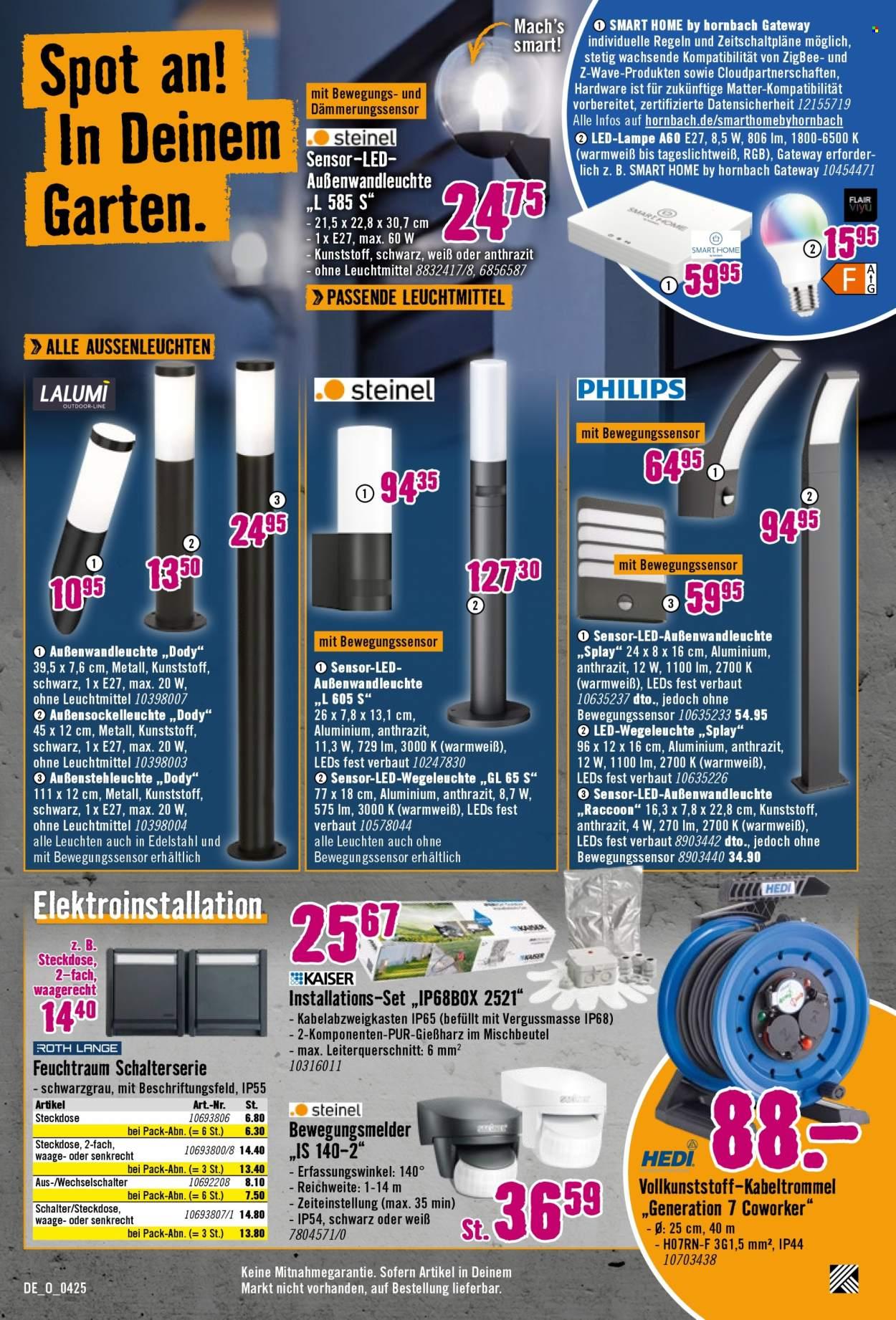 Hornbach Prospekt: Lass Deine Terrasse aufblühen