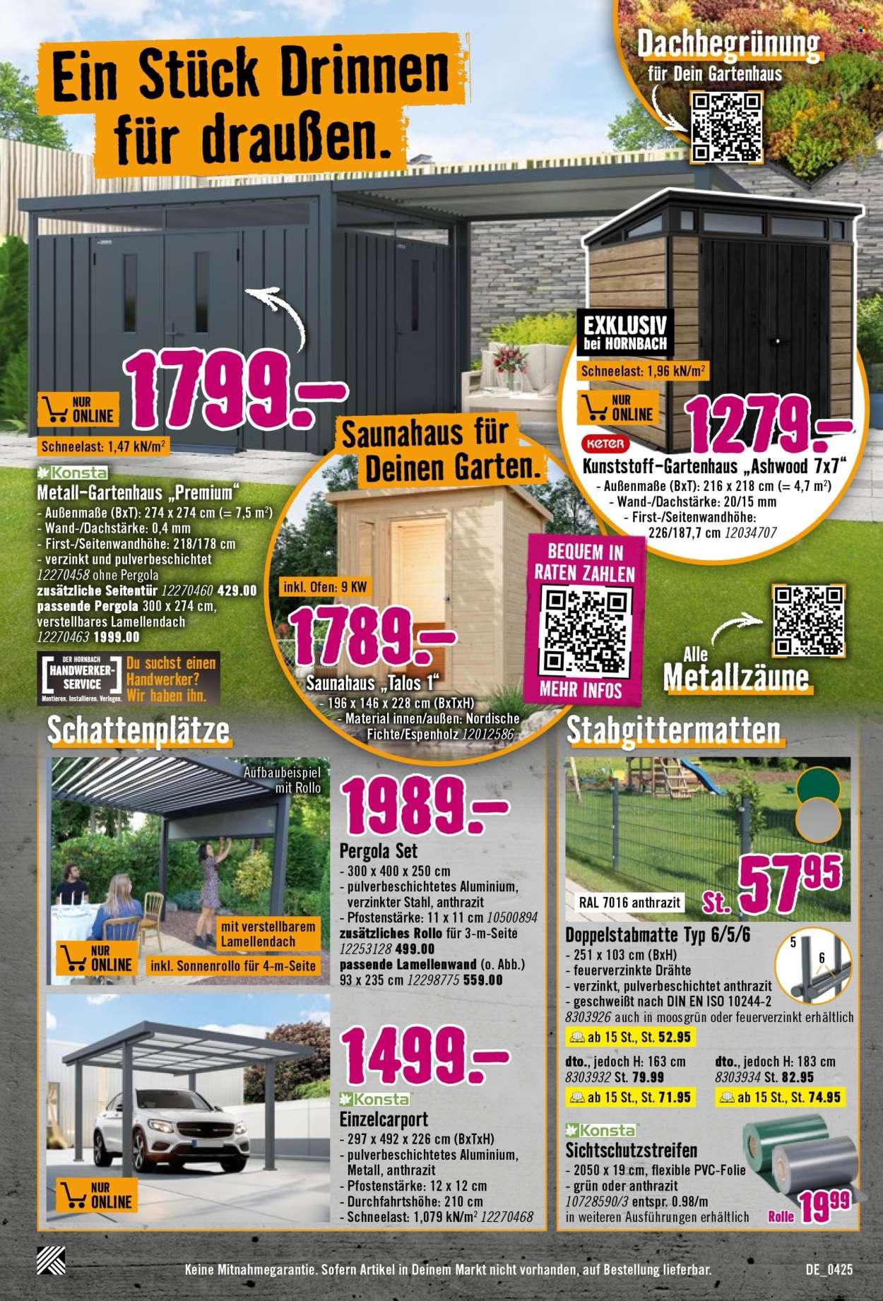 Hornbach Prospekt: Lass Deine Terrasse aufblühen