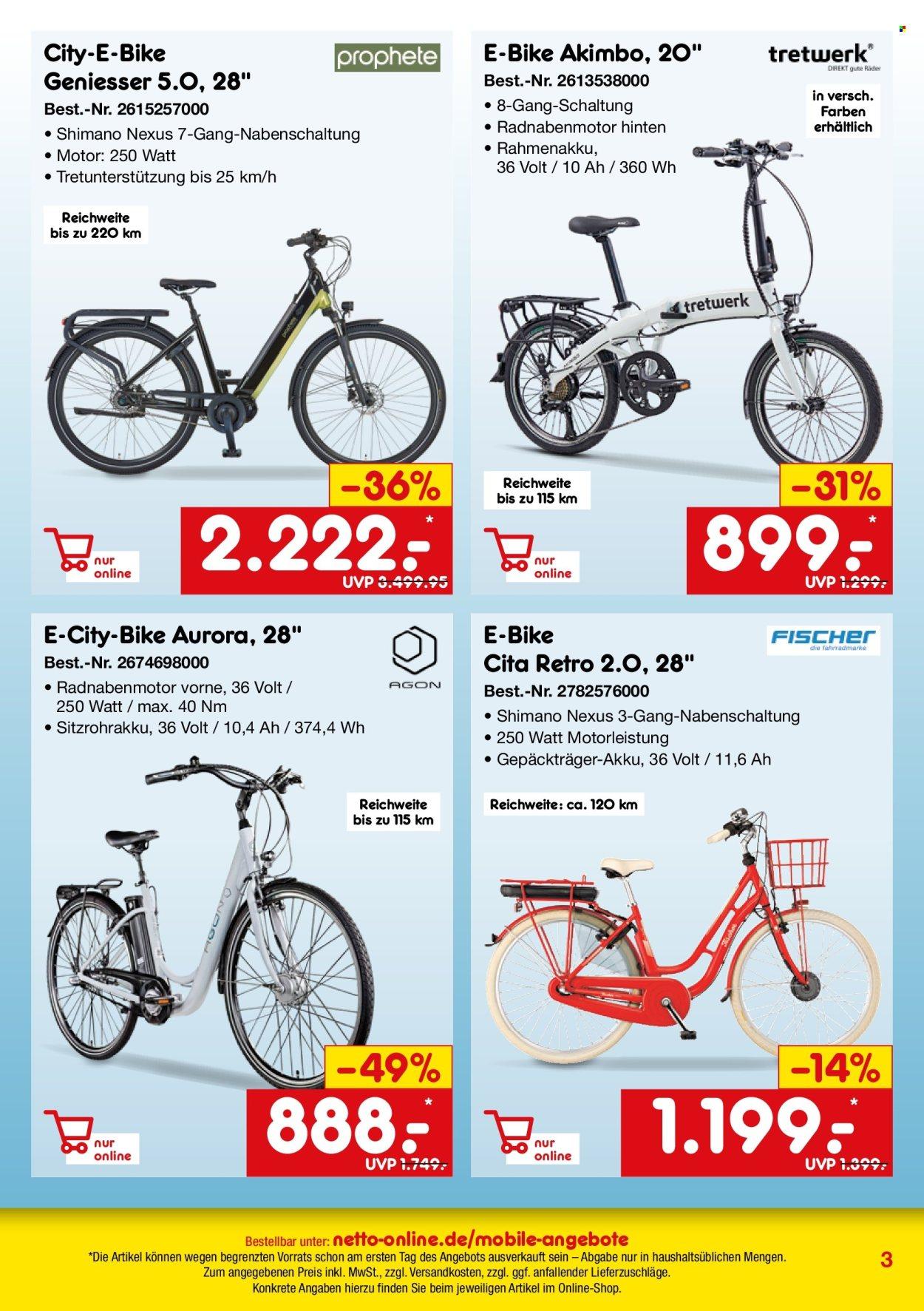 Netto Marken:Discount Prospekt - Online-Sonderangebote Mobilität (2025-05-01 - 2025-06-30) | 3