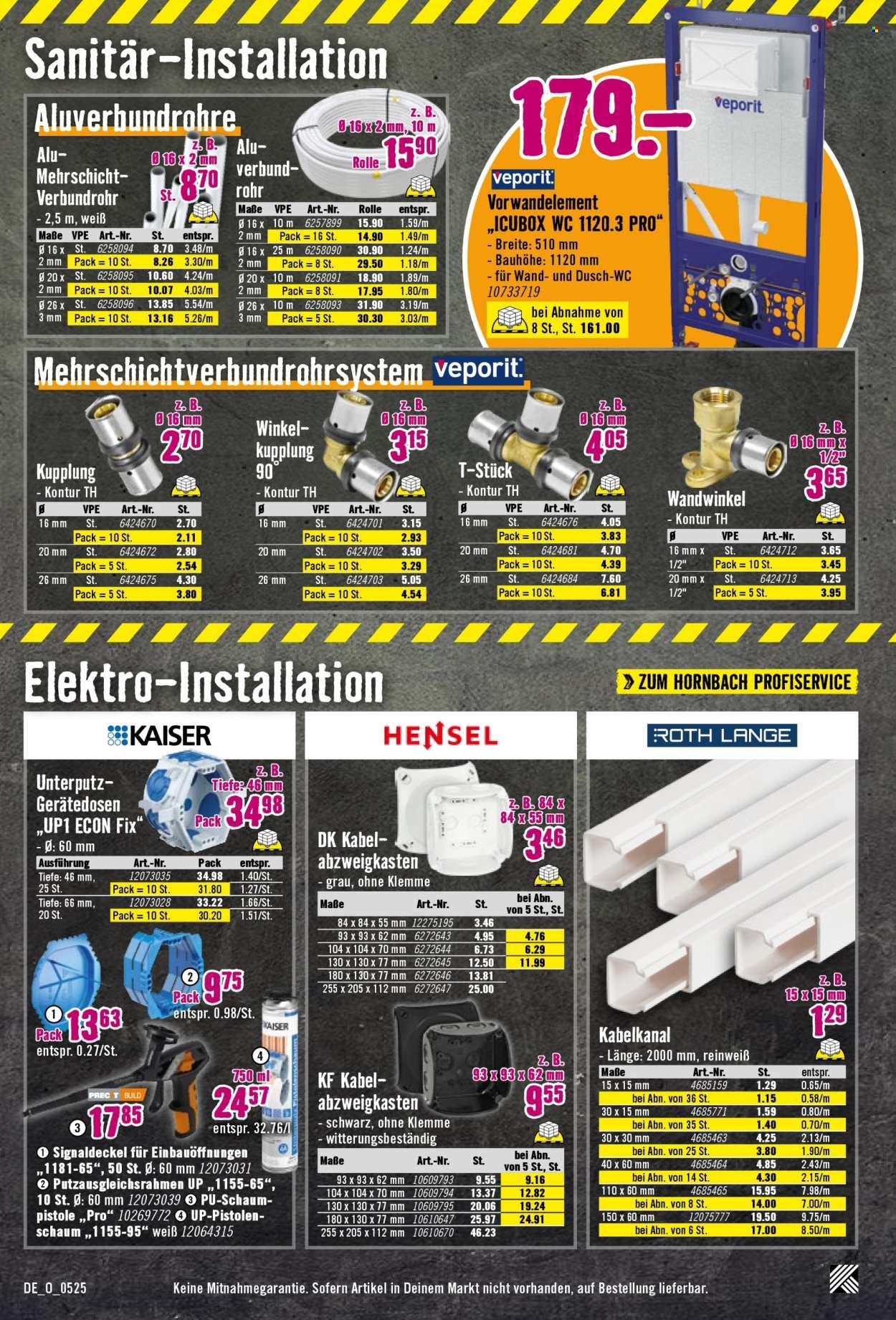 Hornbach Prospekt: Dein Wille verlegt Deine Terrasse