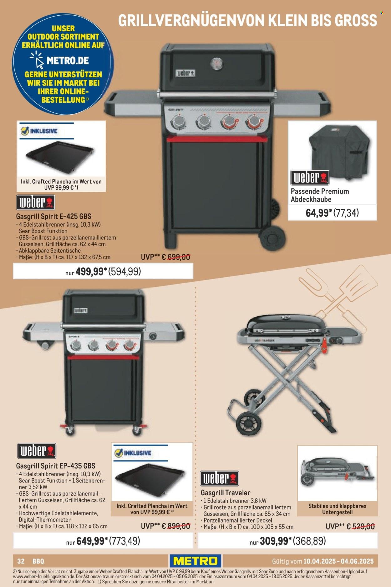 Metro Prospekt: Outdoor und Grill
