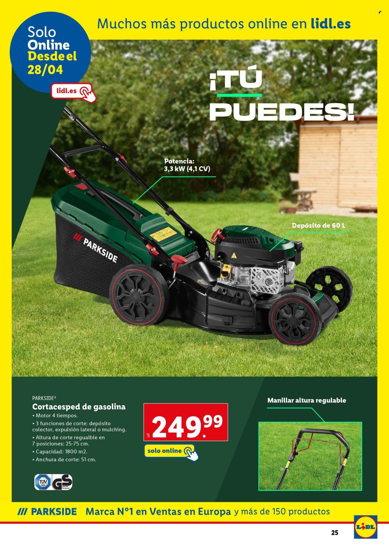 Folleto: FOLLETO ESPECIAL PARKSIDE (2025-03-03 - 2025-04-30)