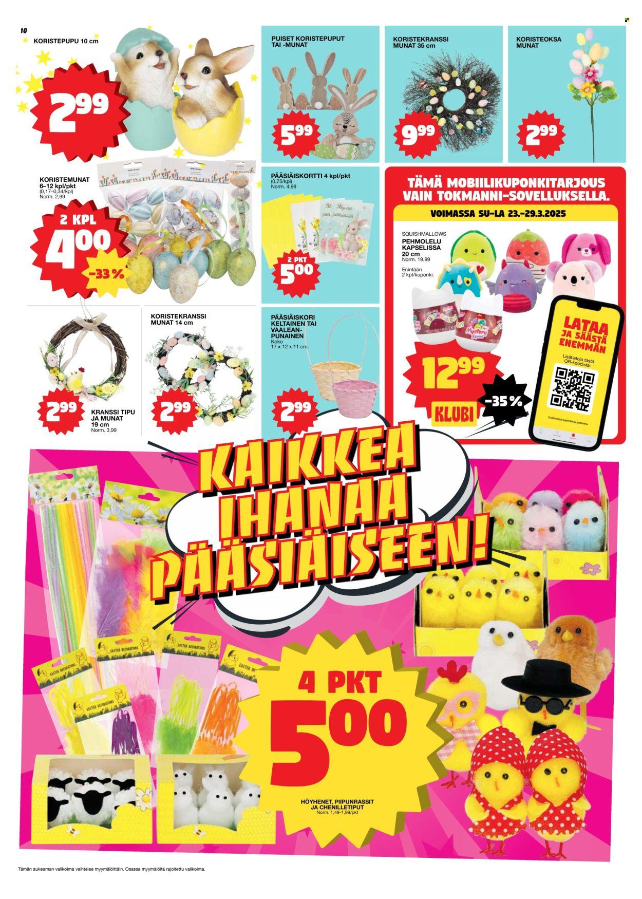 Tokmanni tarjoukset: Tarjoussanomat