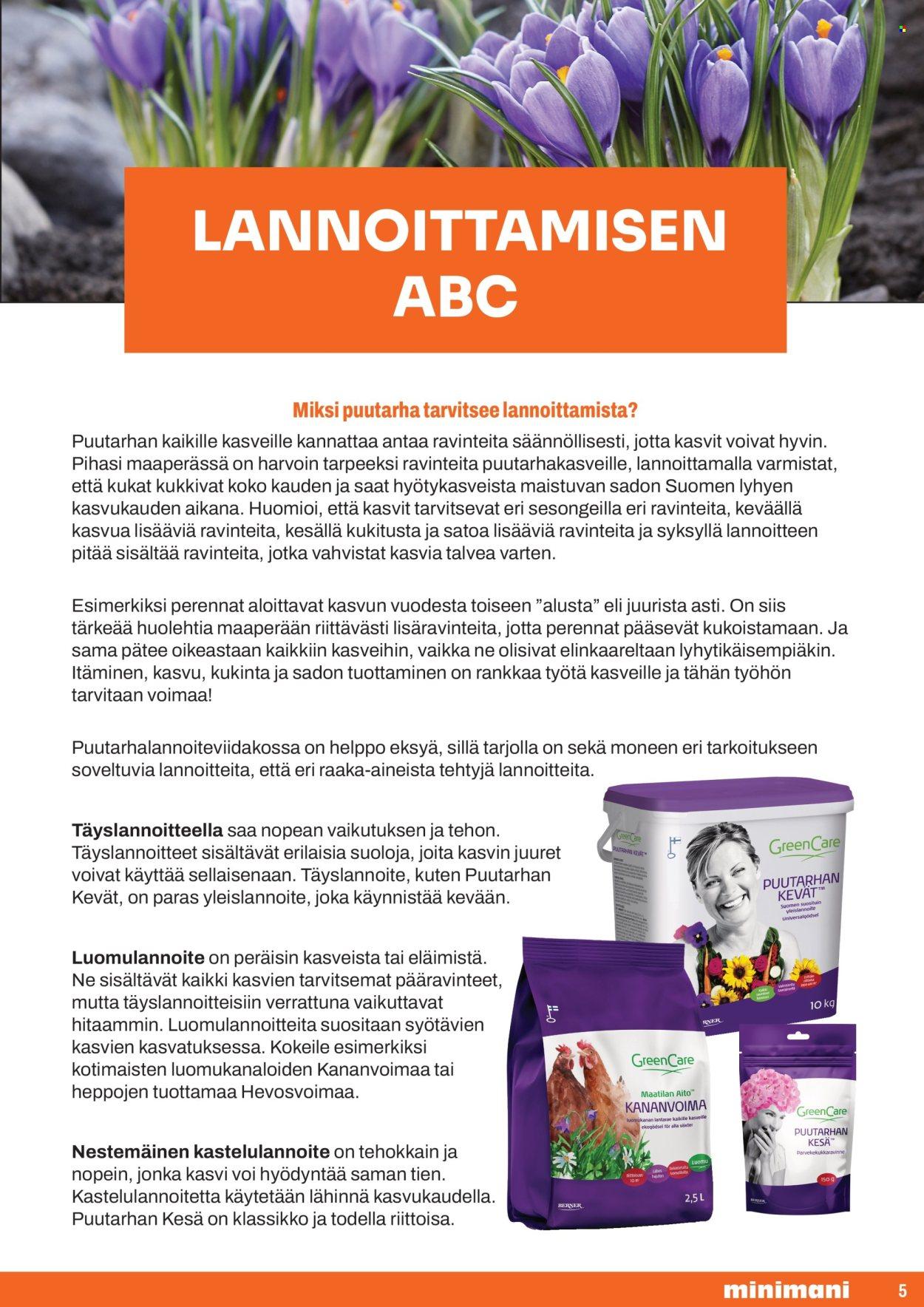 Minimani tarjoukset